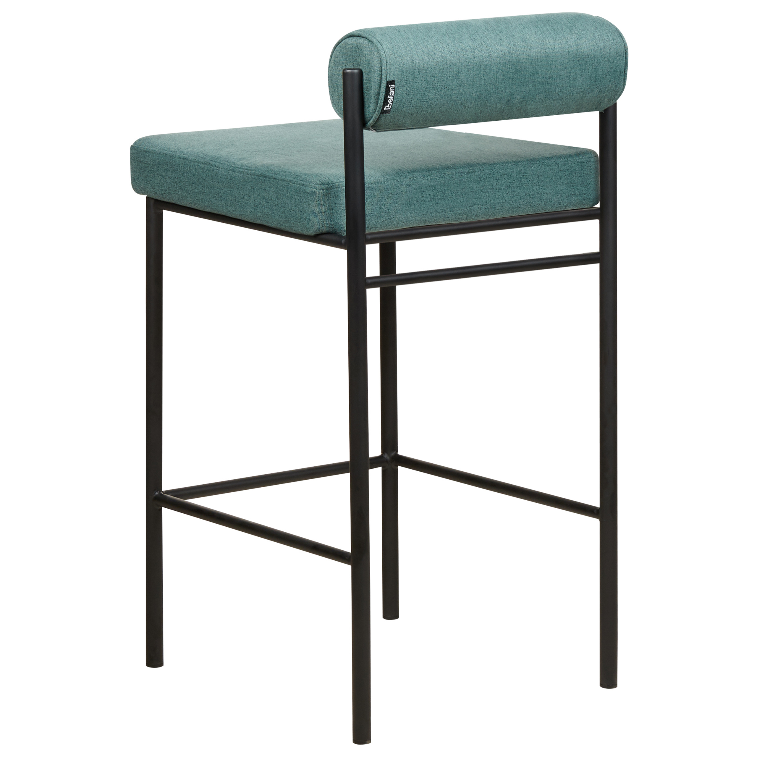 Set de 2 scaune de bar AMAYA Albastru verzui [6]