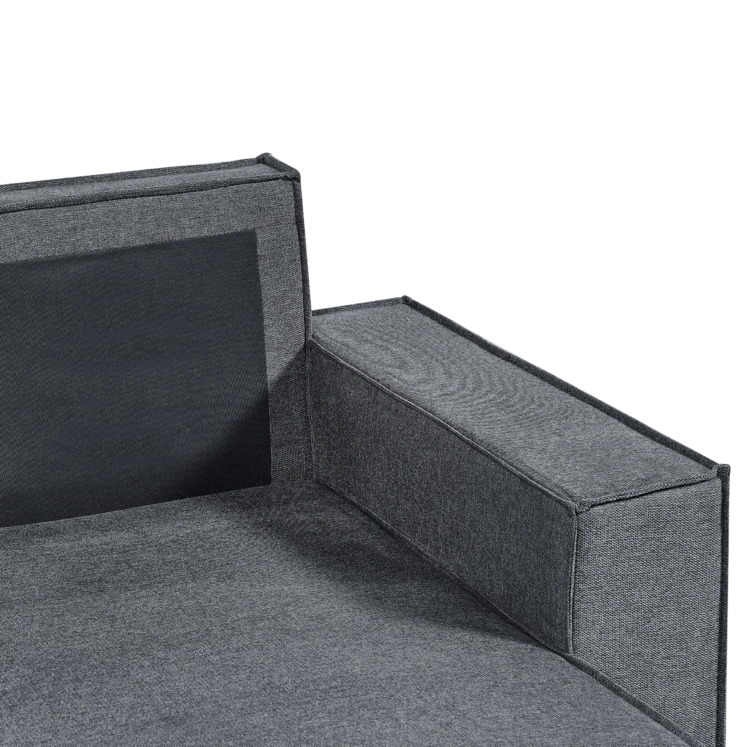 3-seater corner sofa KARILA Dark grey with storage Left [7]