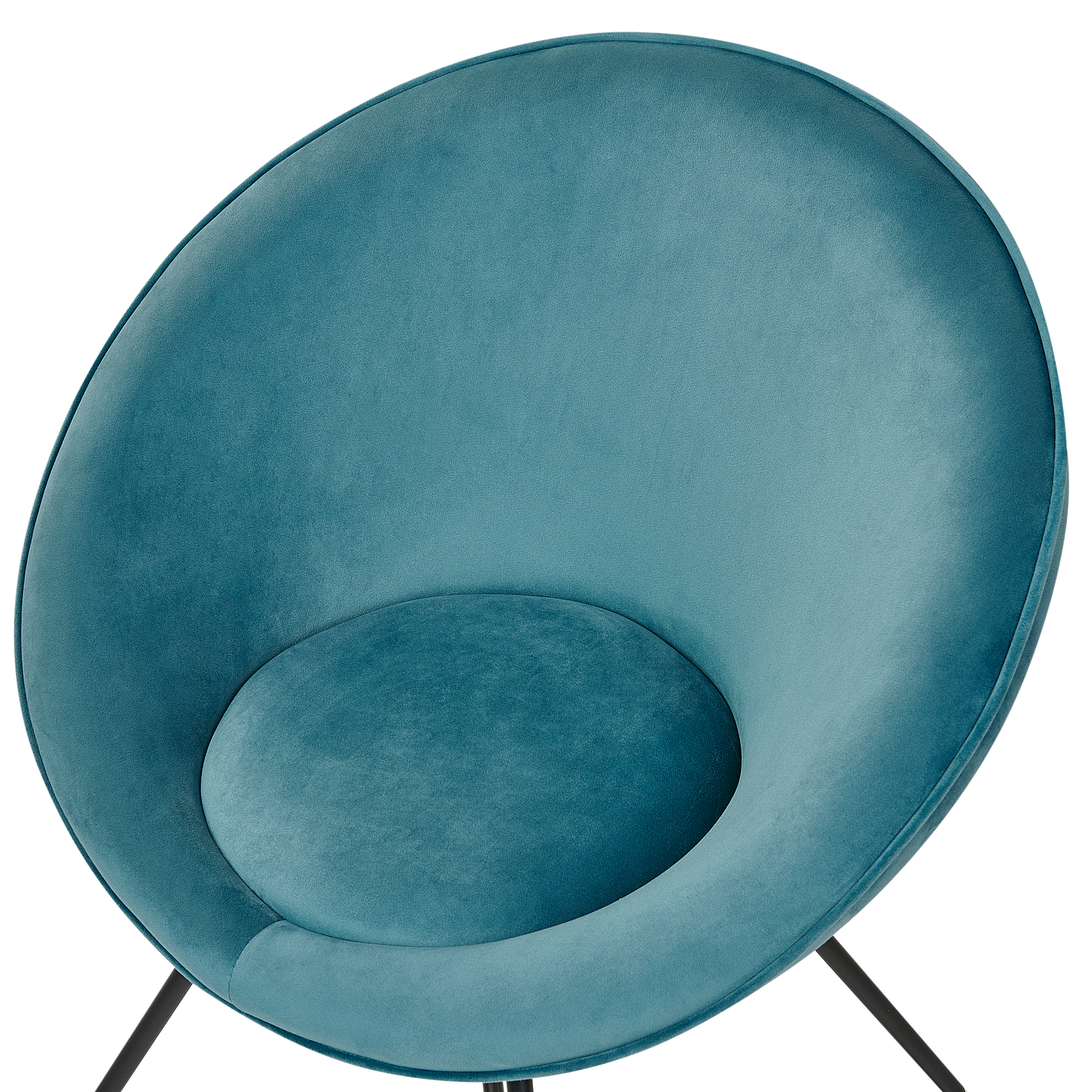 Dining chair FLOBY II Velvet Light Blue [6]