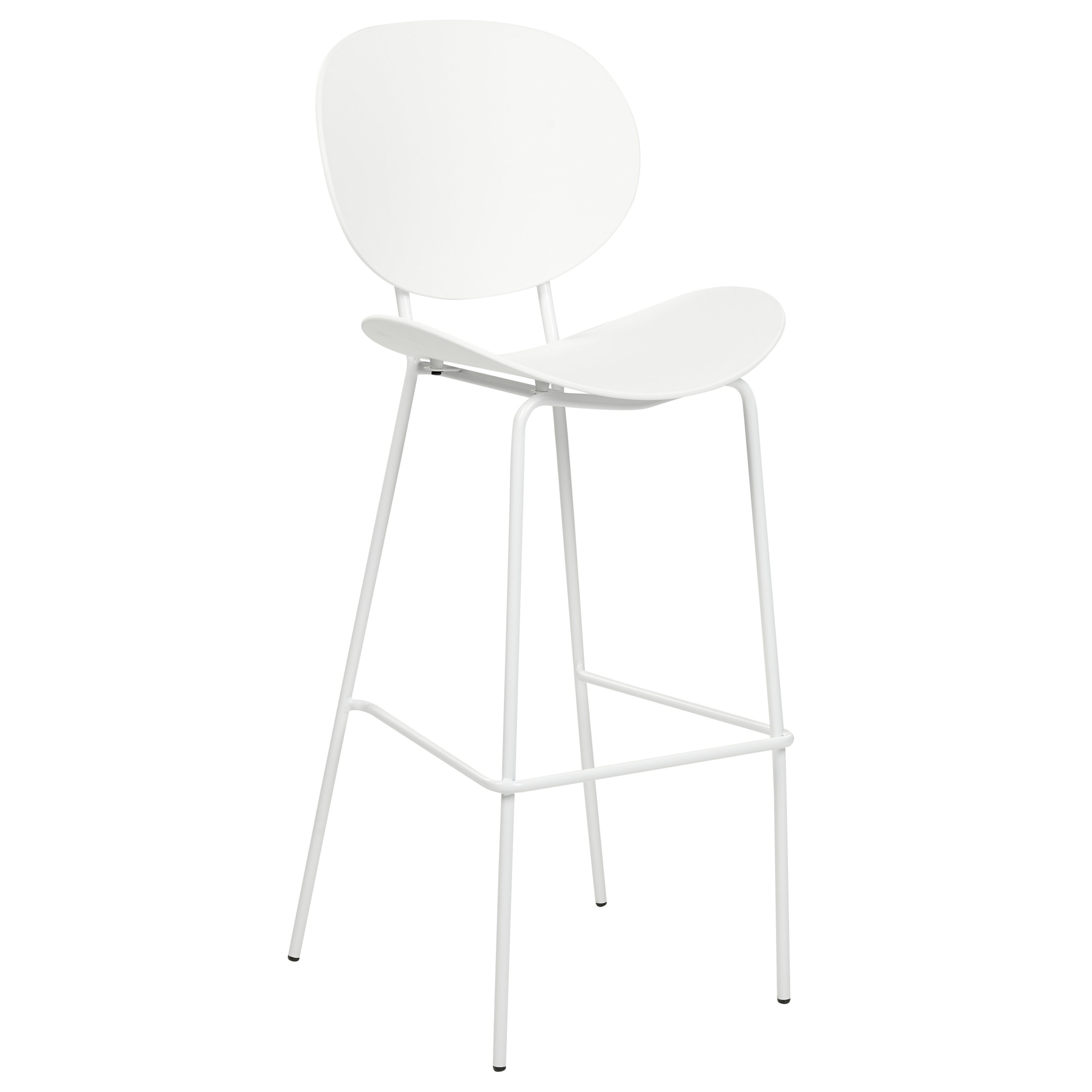 Set of 2 bar stools SHONTO White [4]