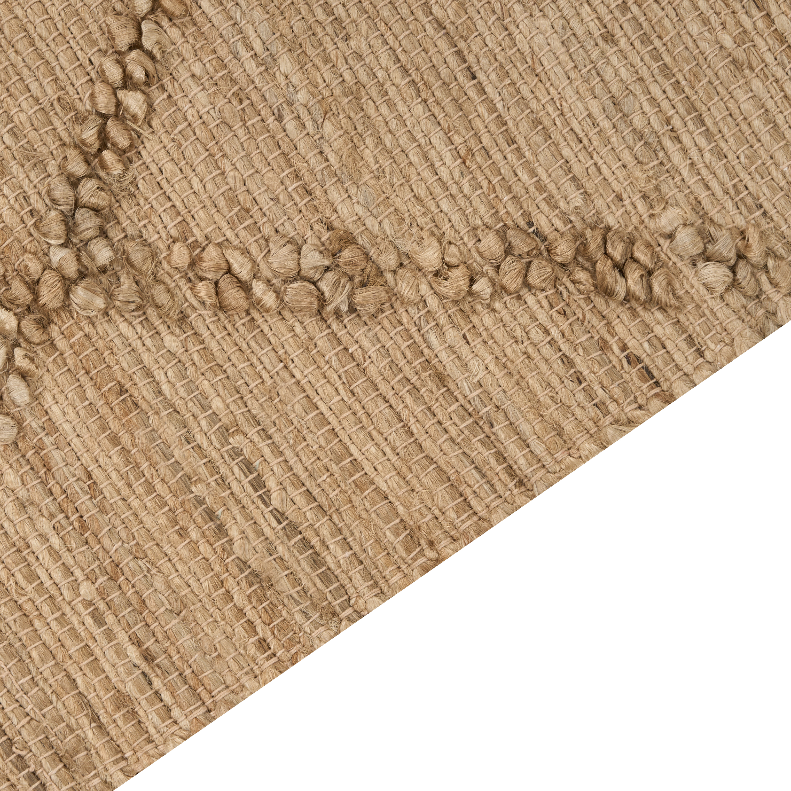 Rug HANDERE Beige 200 x 300 cm Jute [6]