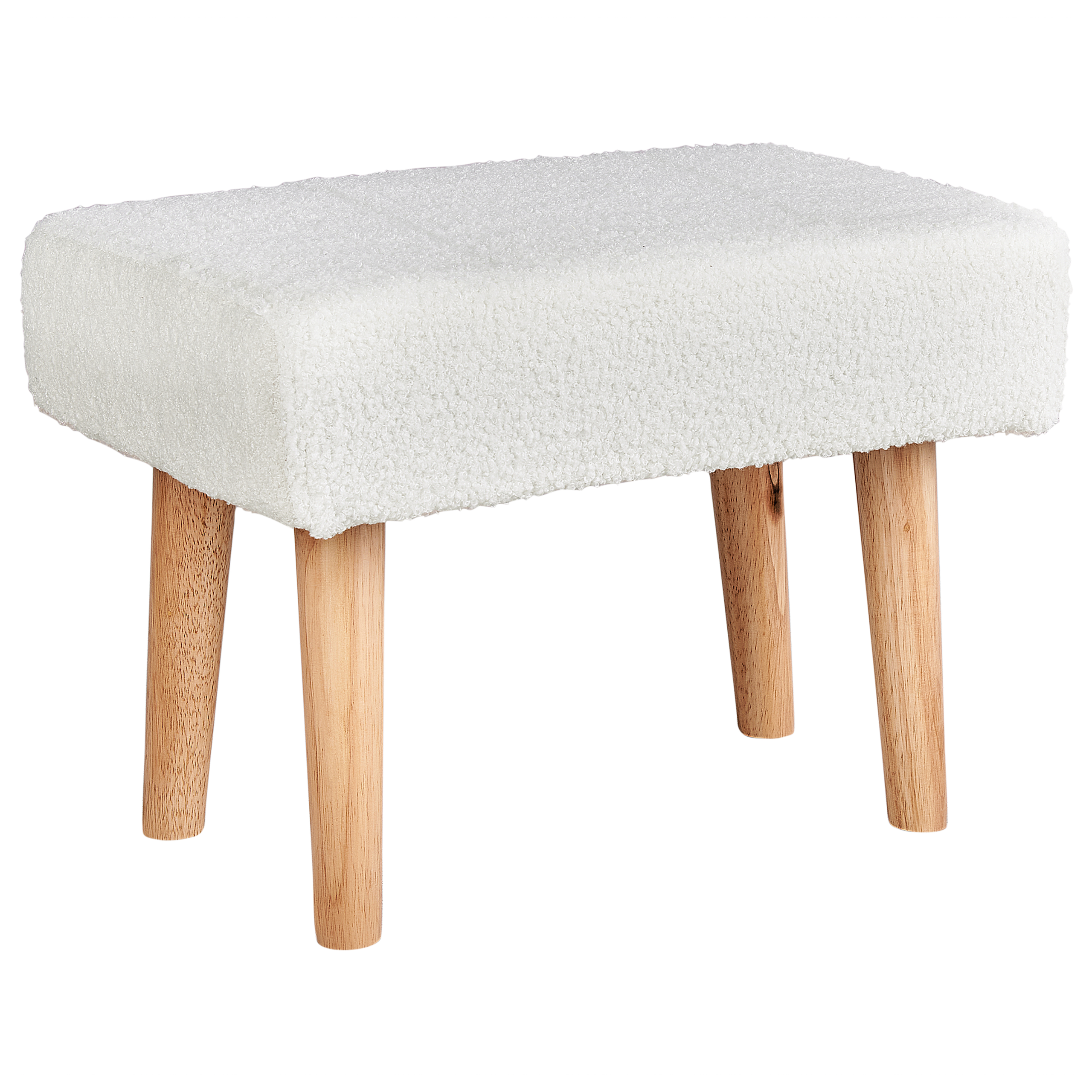 TAKOMA Stool Boucle White [4]
