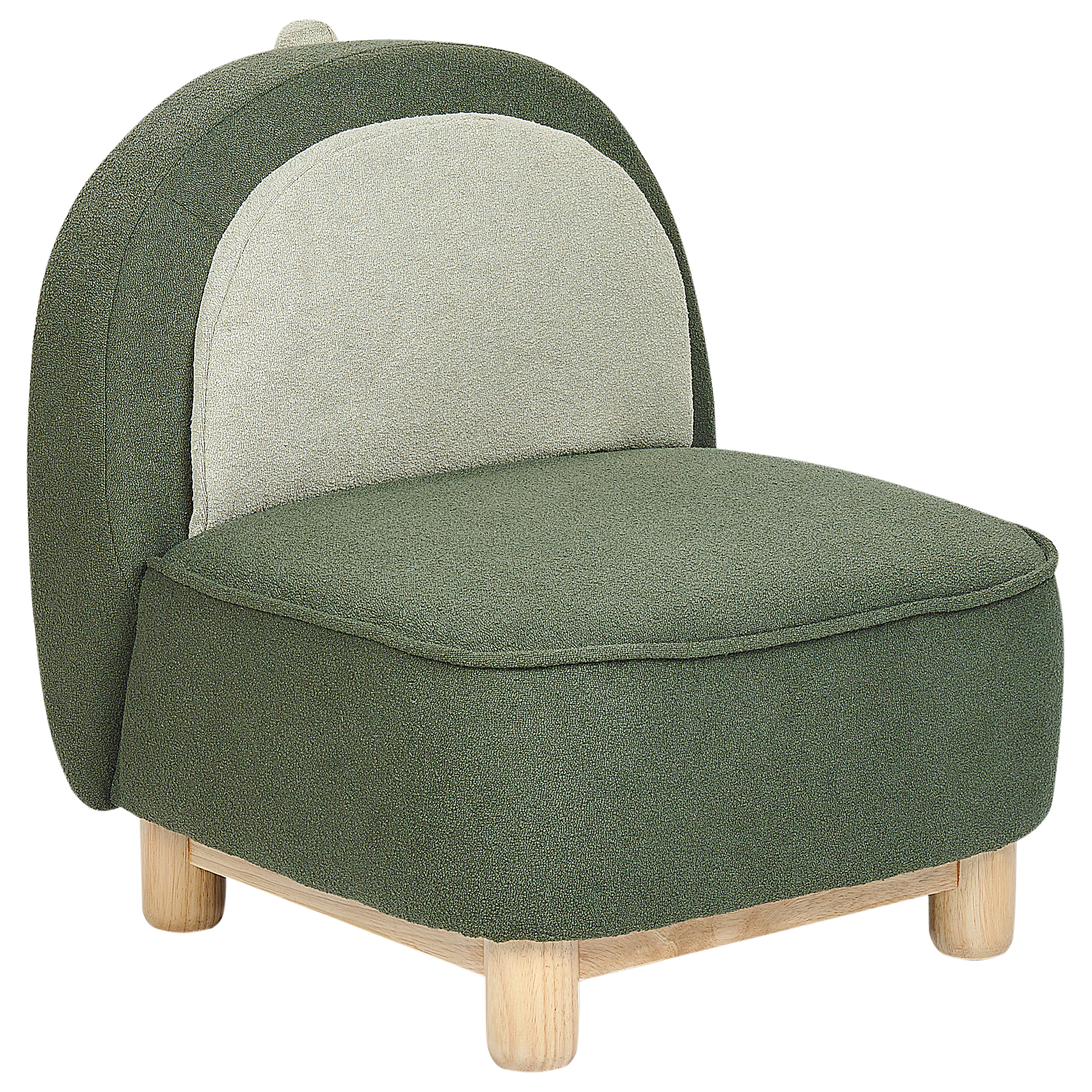 FABORG dinosaur children's armchair Dark green [2]