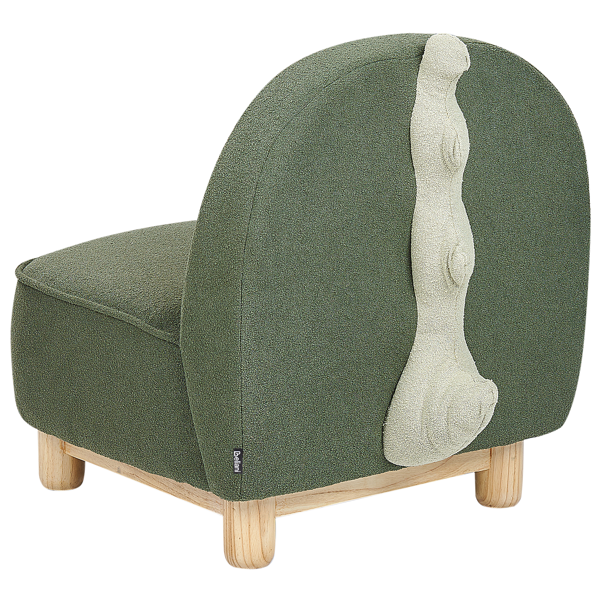FABORG dinosaur children's armchair Dark green [6]