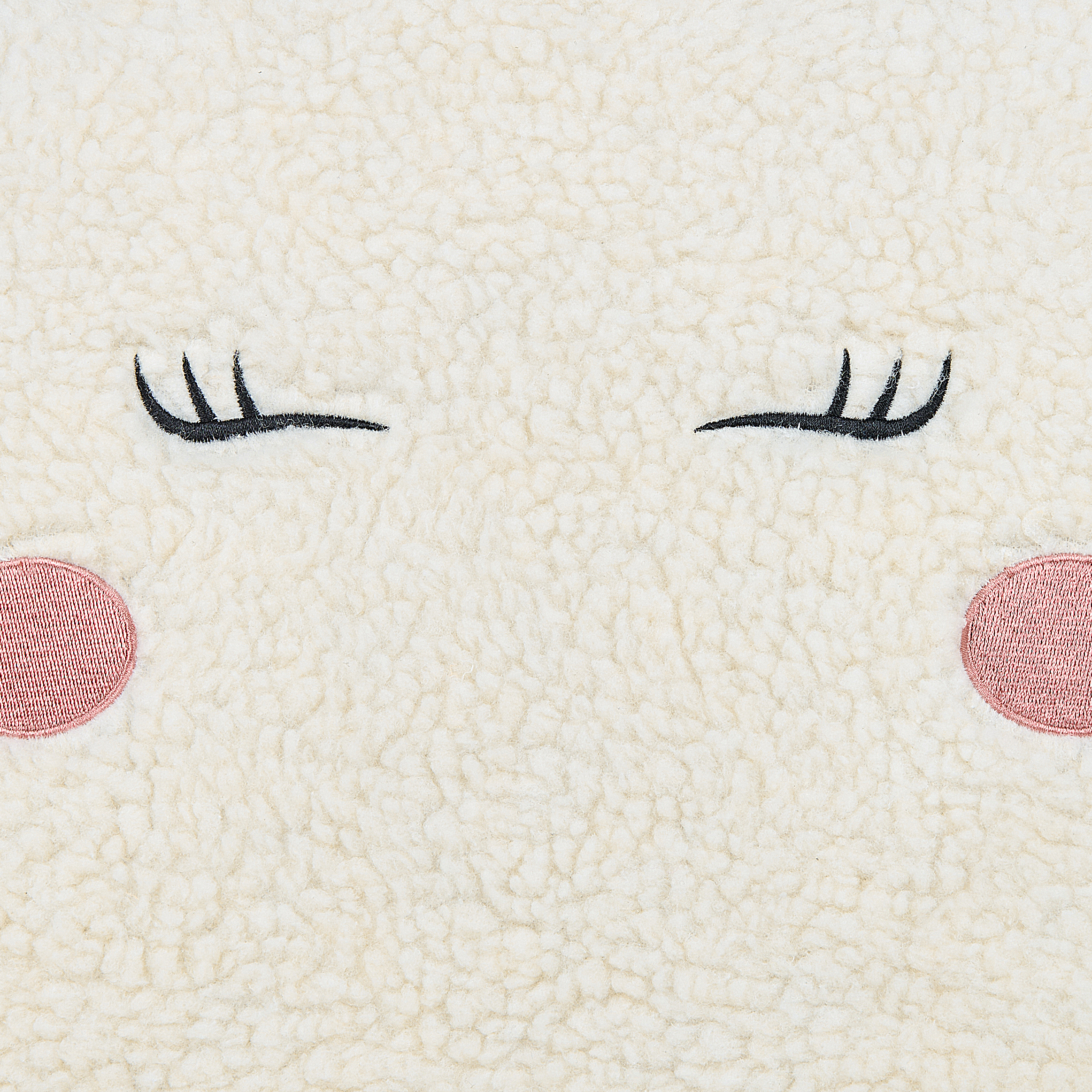 Fotoliu pentru copii Unicorn LULEA Boucle Alb-murdar [9]