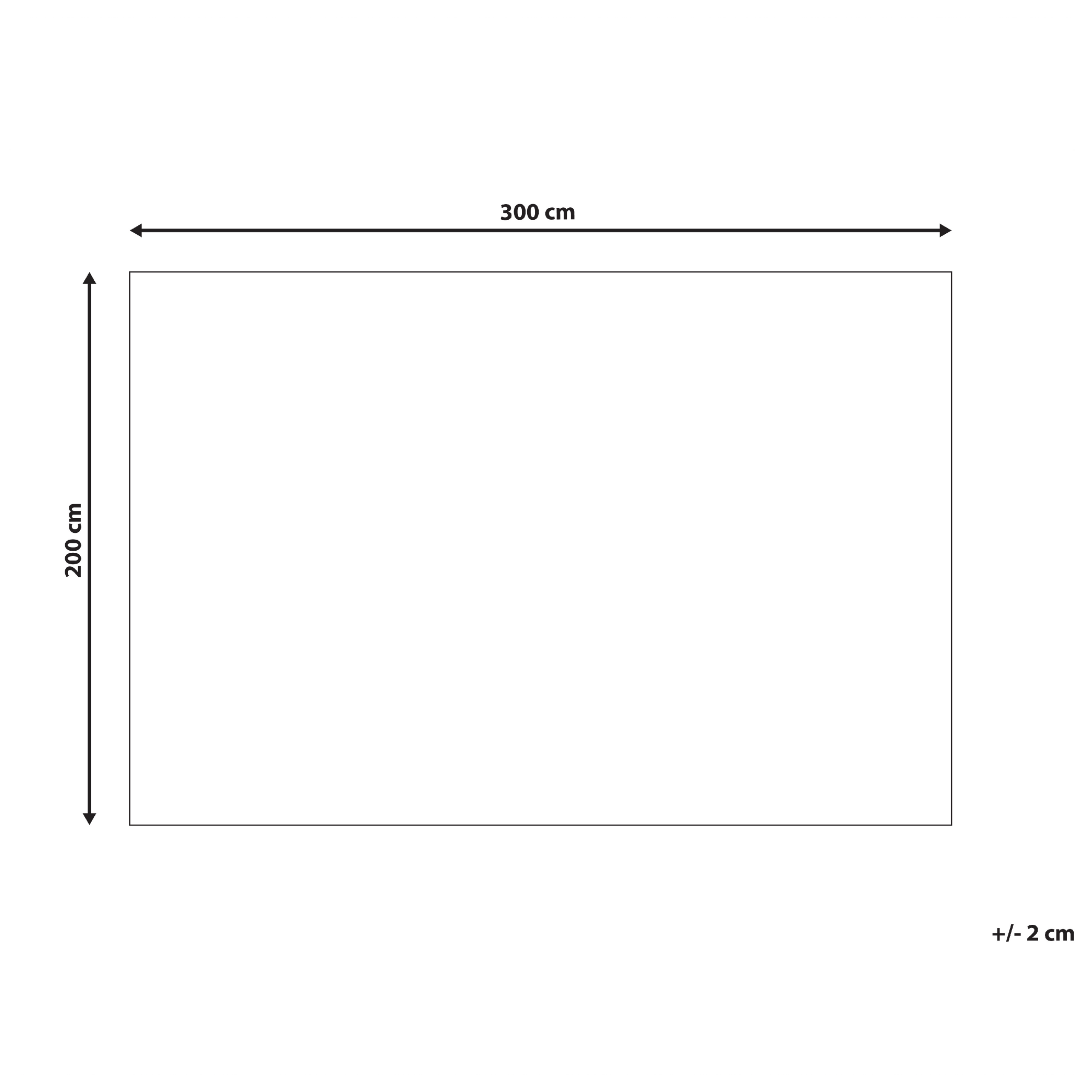 Covor MERMER Bej 200 x 300 cm Iută [3]