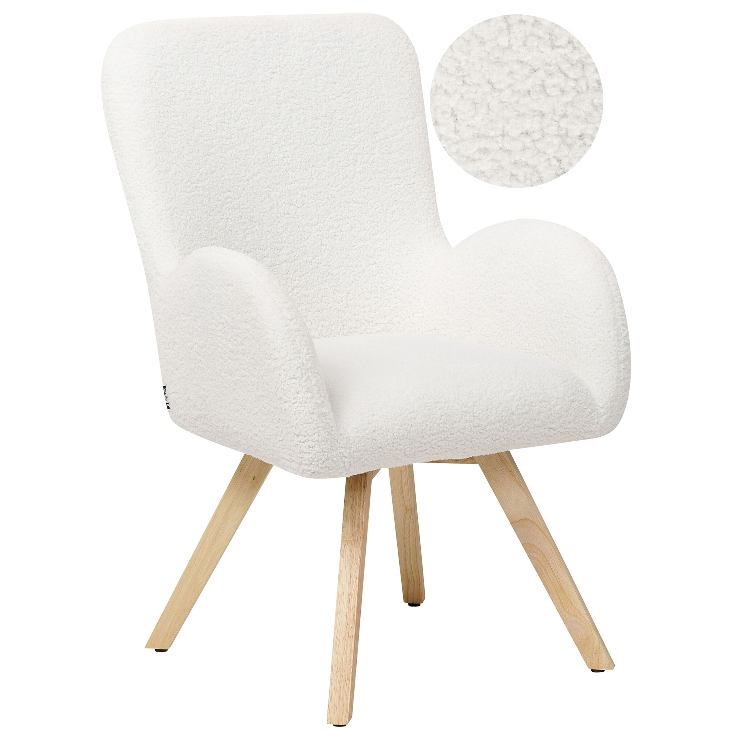 BJARN Boucle armchair White [2]