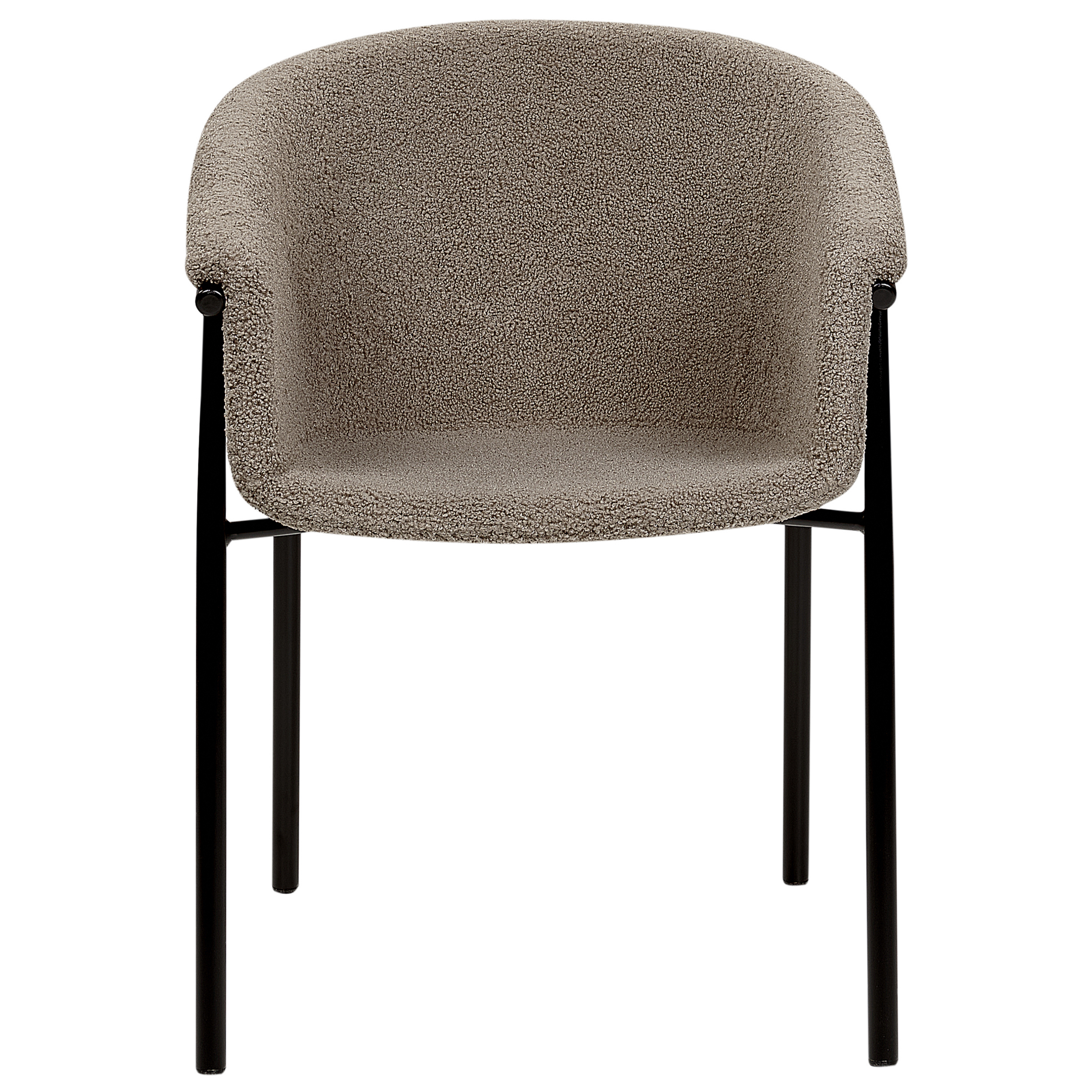 Set de 2 scaune dining AMES Boucle Taupe [6]