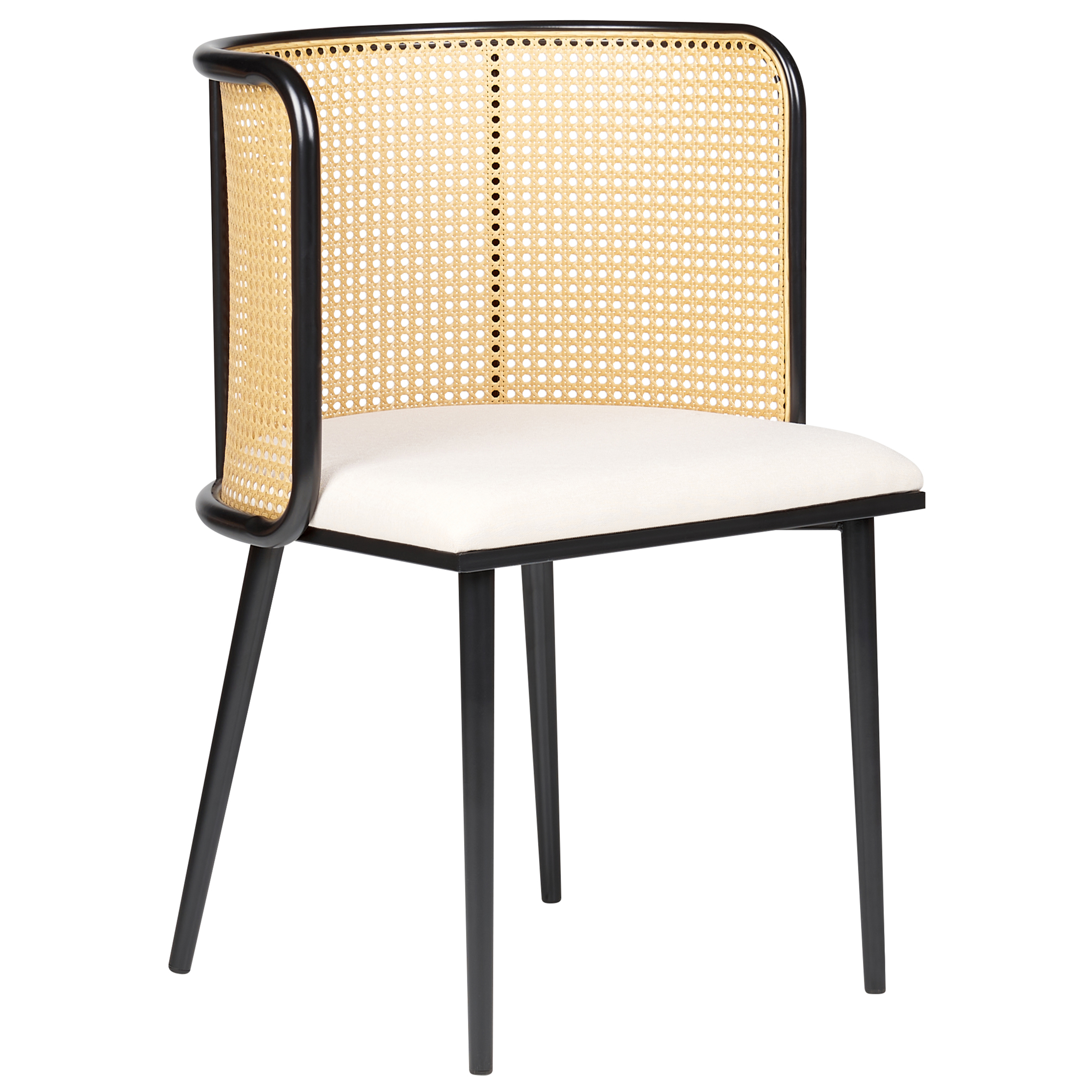 Set of 2 dining chairs KOBUK Metal Black [4]