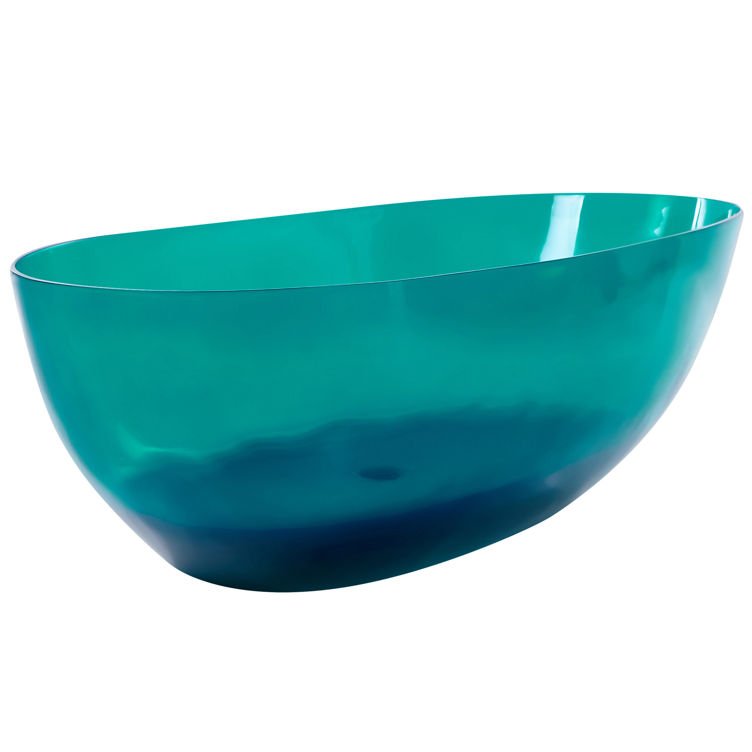 BLANCARENA freestanding bathtub 170 x 78 cm Greenish blue [5]
