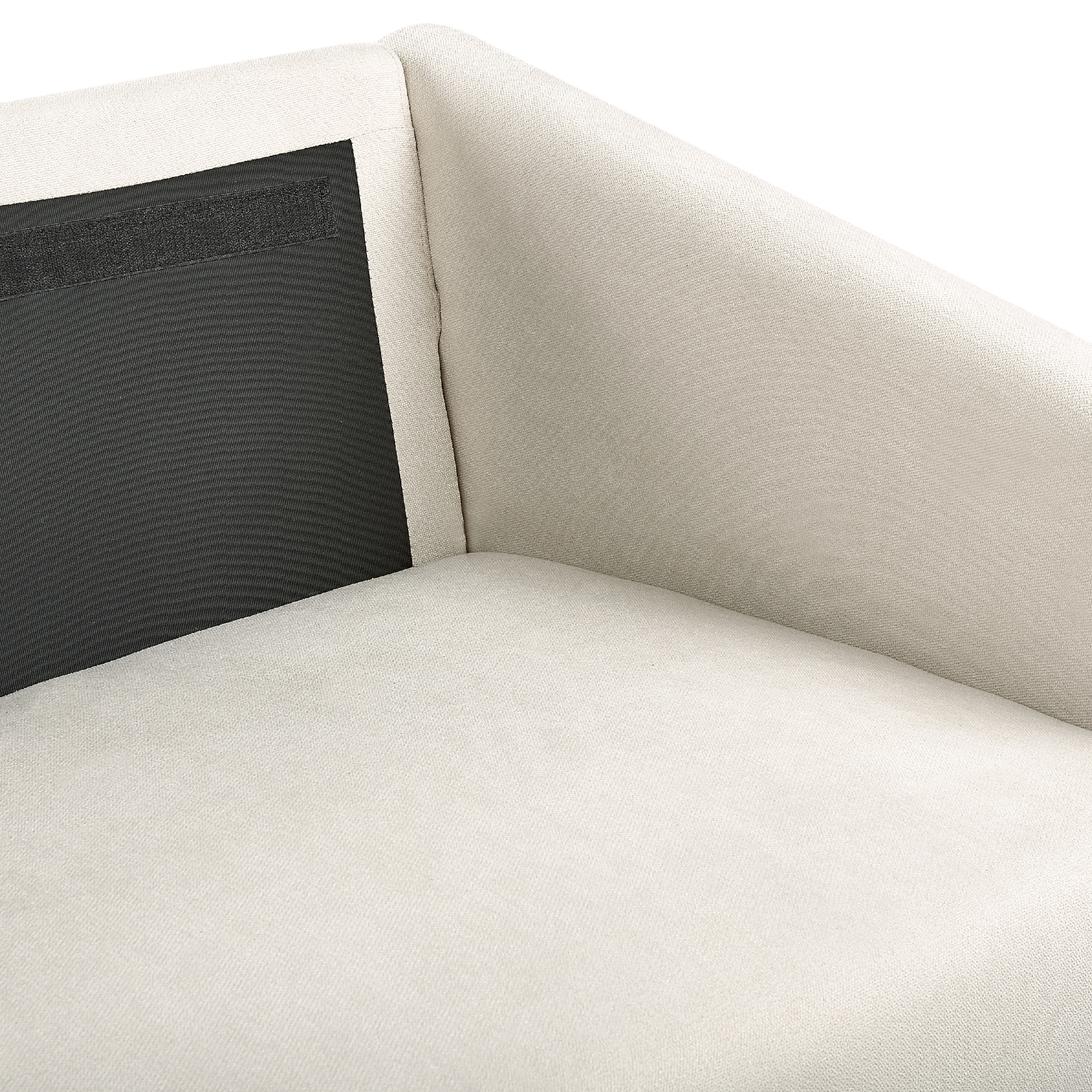 Canapea cu 2 locuri MAURA  Bej deschis [8]