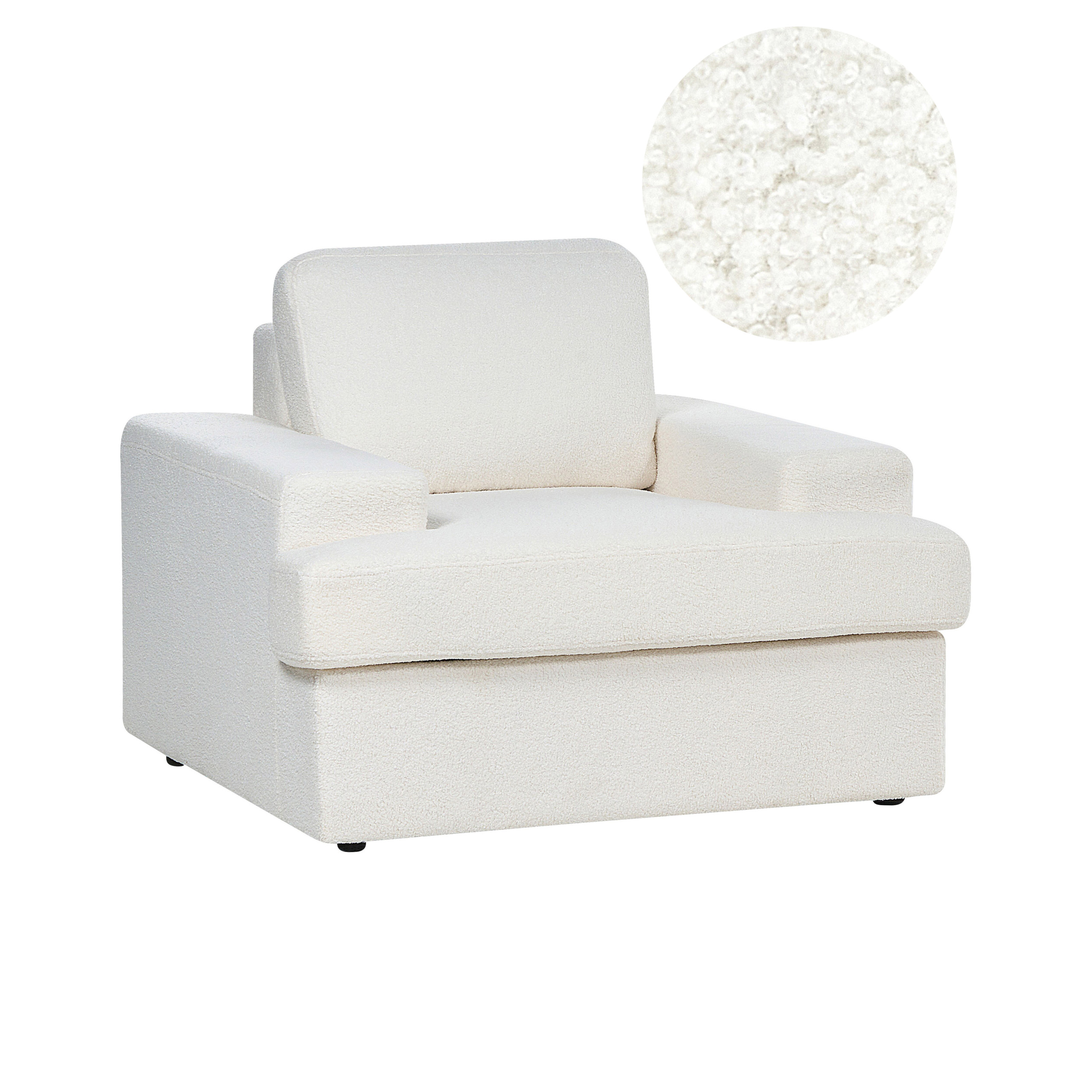Armchair ALLA Off-white Boucle [1]