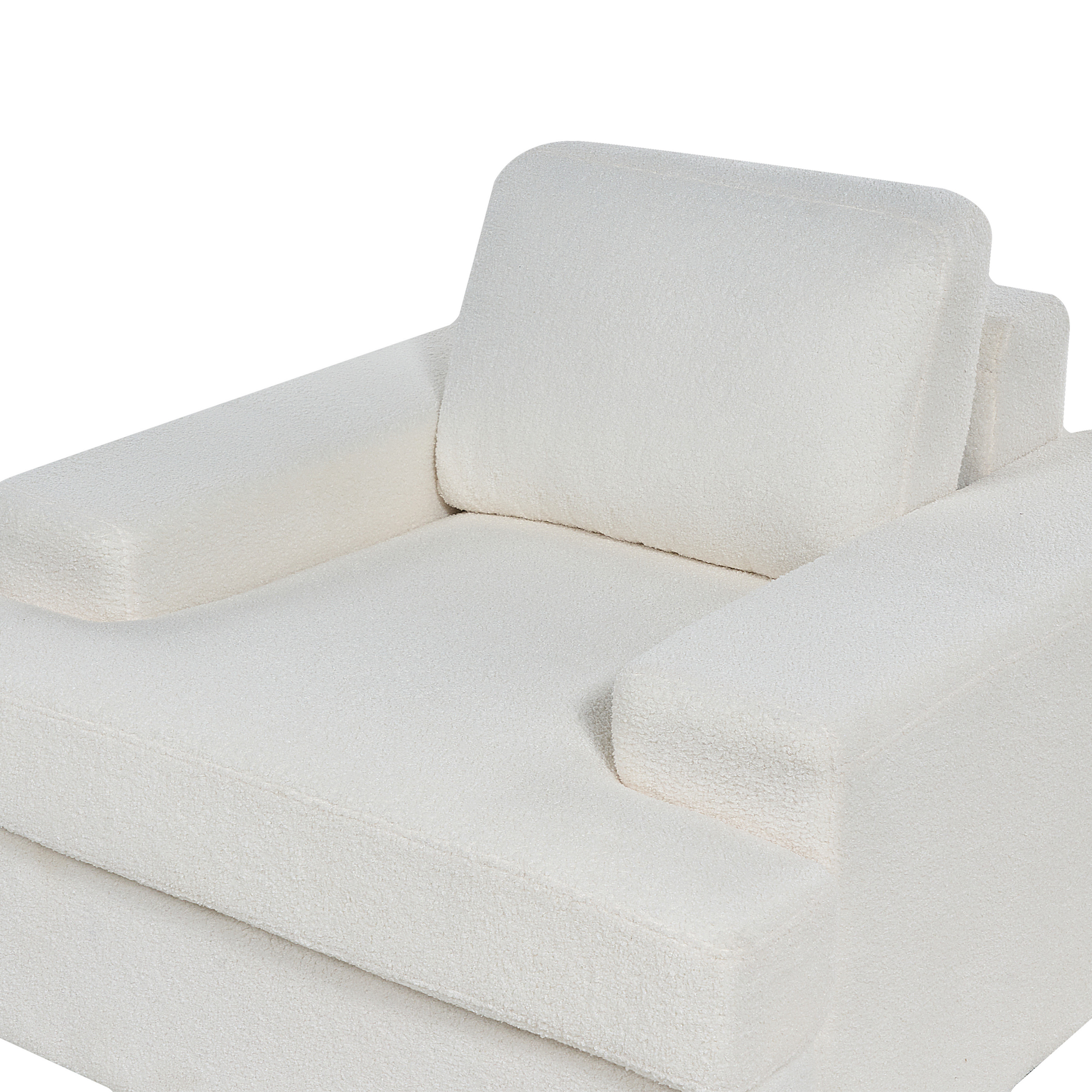ALLA Boucle 2-Piece Armchair Set Off-White [7]