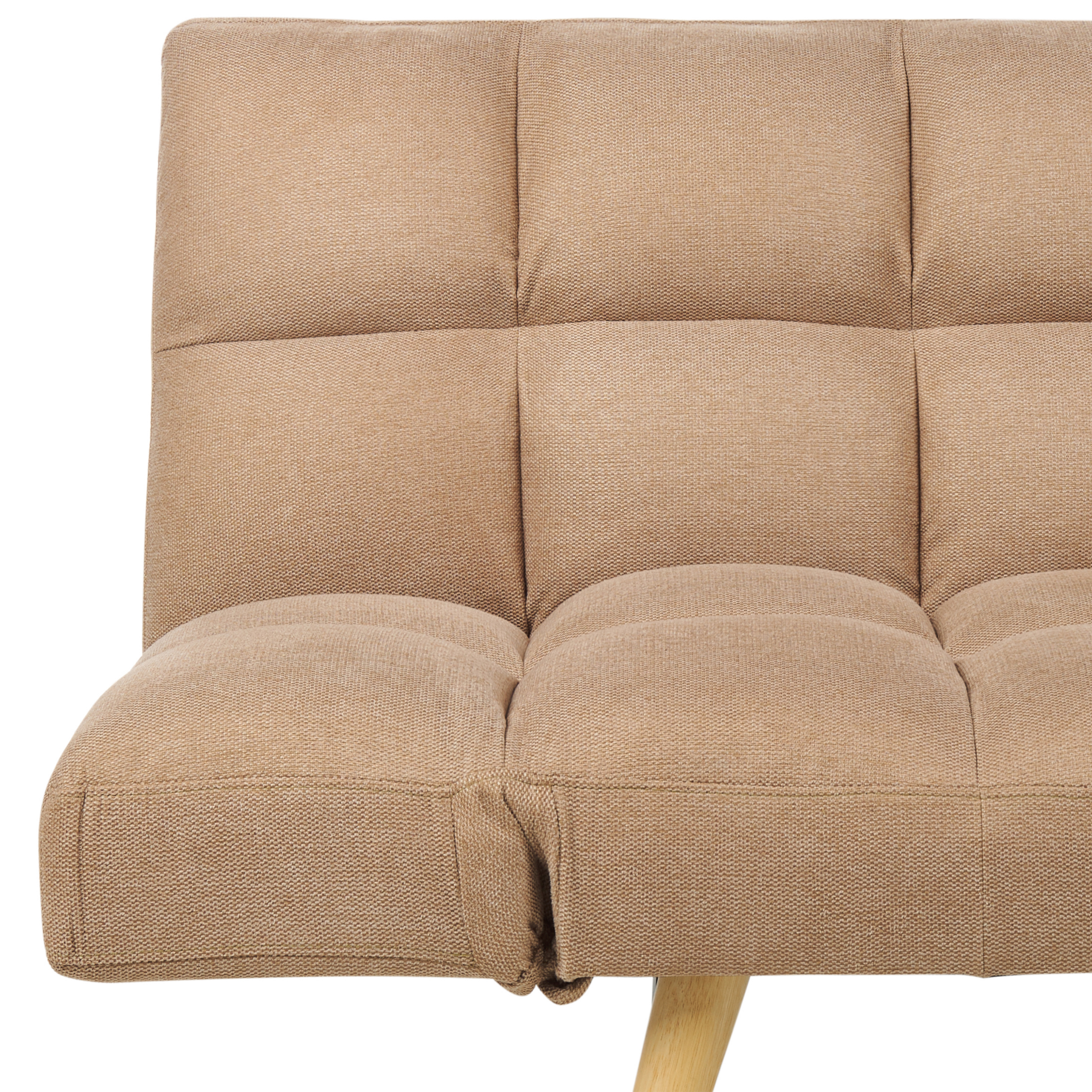 Canapea extensibilă cu 2 locuri INGARO  Maro deschis [7]