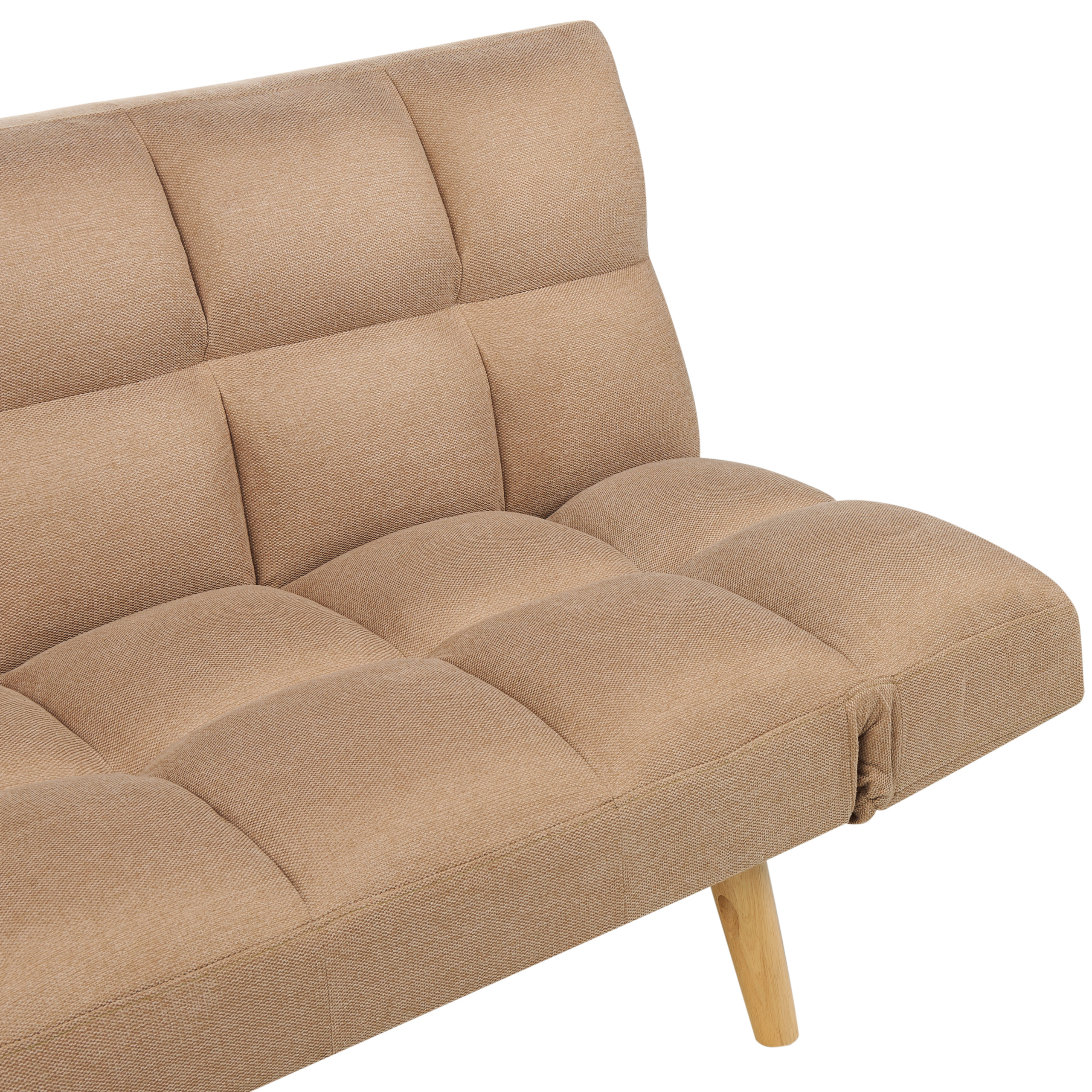 Canapea extensibilă cu 2 locuri INGARO  Maro deschis [8]