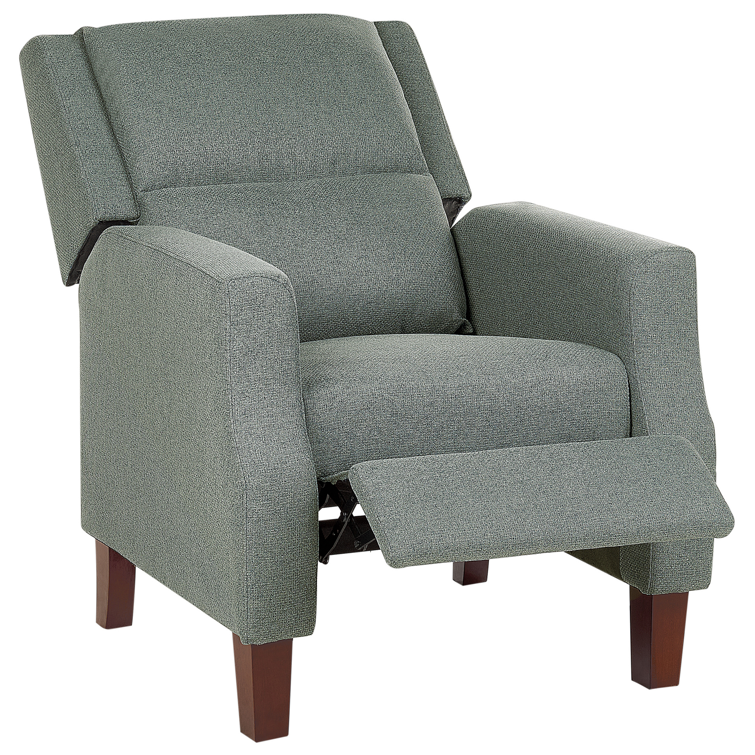 Fotoliu cu recliner EGERSUND Suport pentru picioare retractabil  Verde deschis [5]