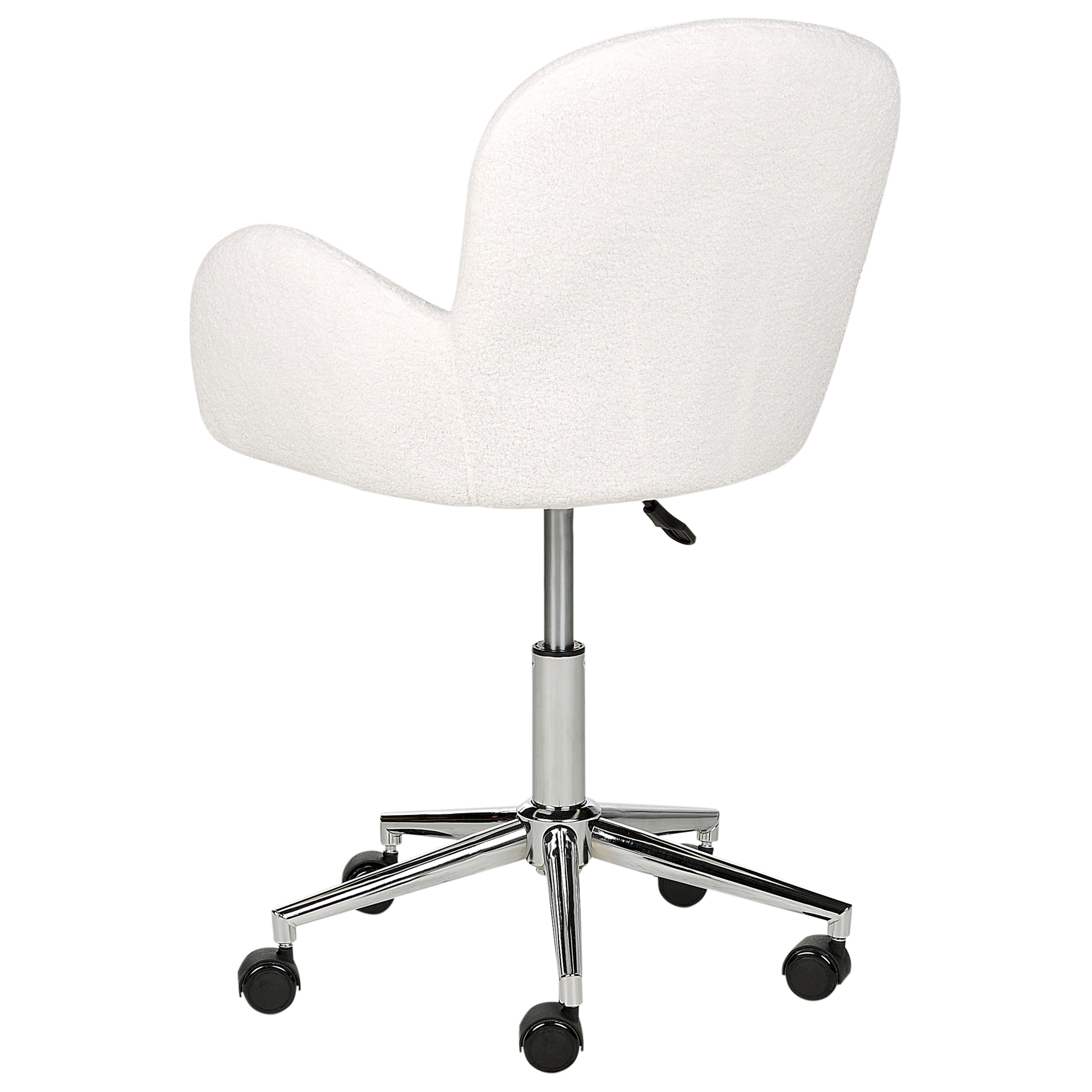 Office chair PRIDDY Boucle Off-white [6]