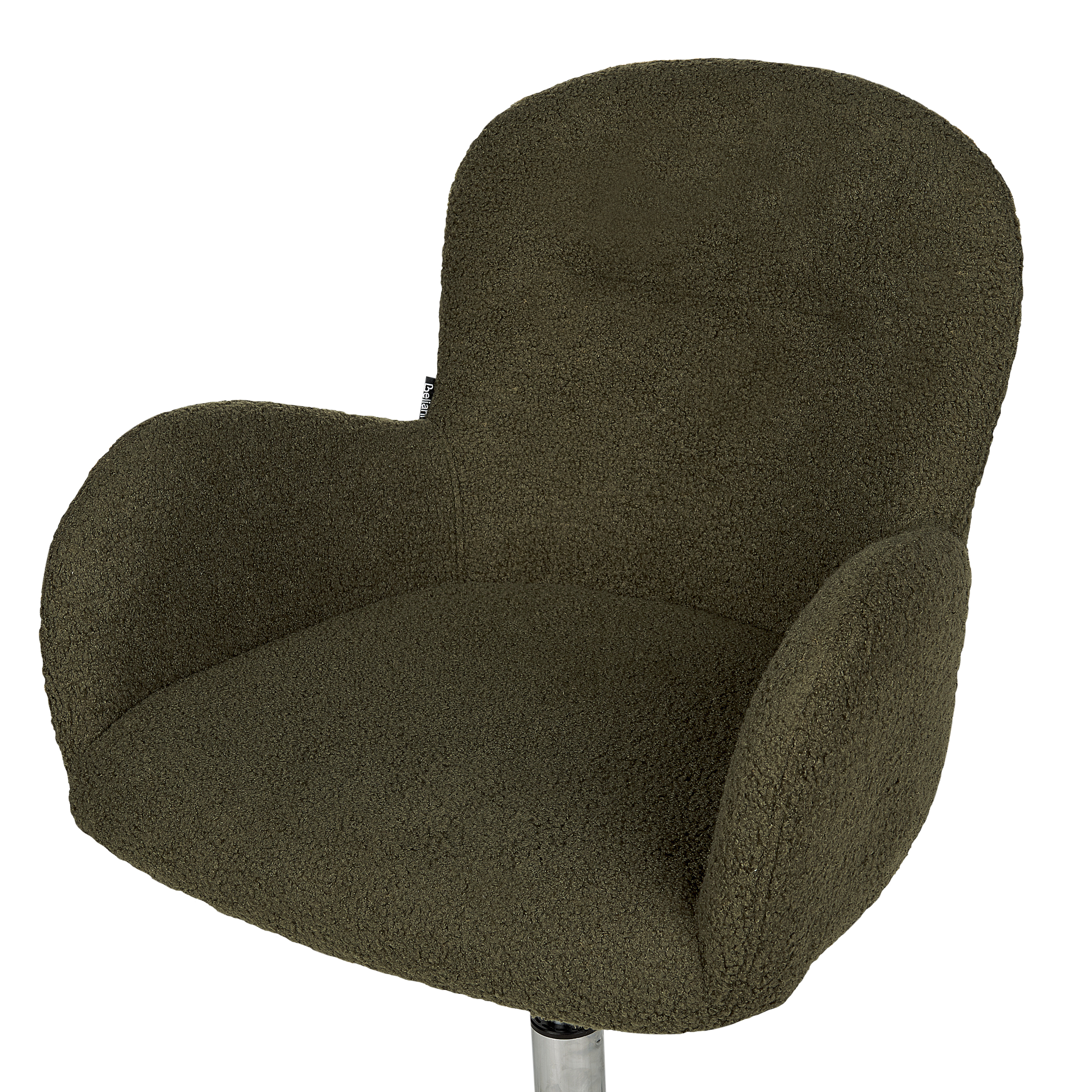 Office chair PRIDDY Boucle Dark green [7]