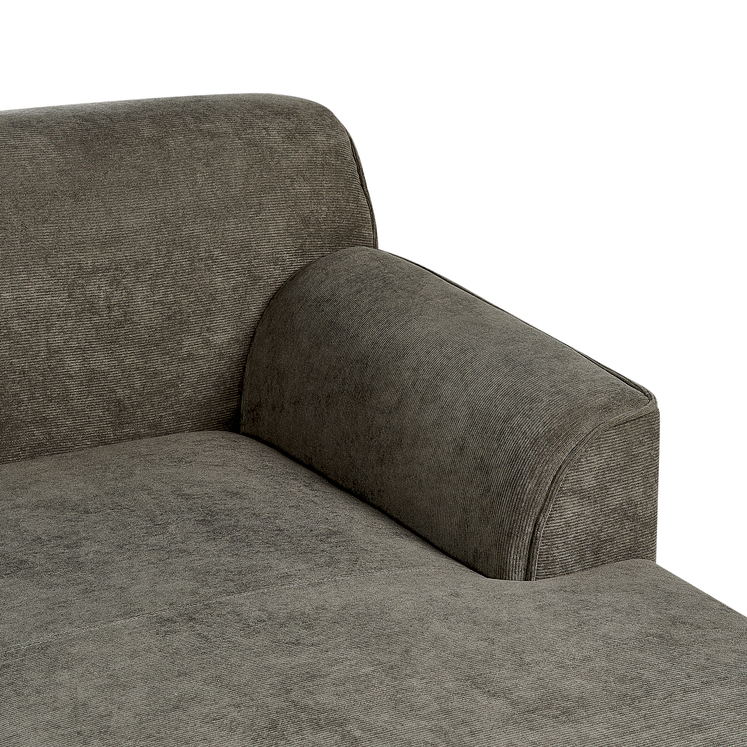 Colțar cu 3 locuri SIMOS Velur Verde închis Dreapta [8]