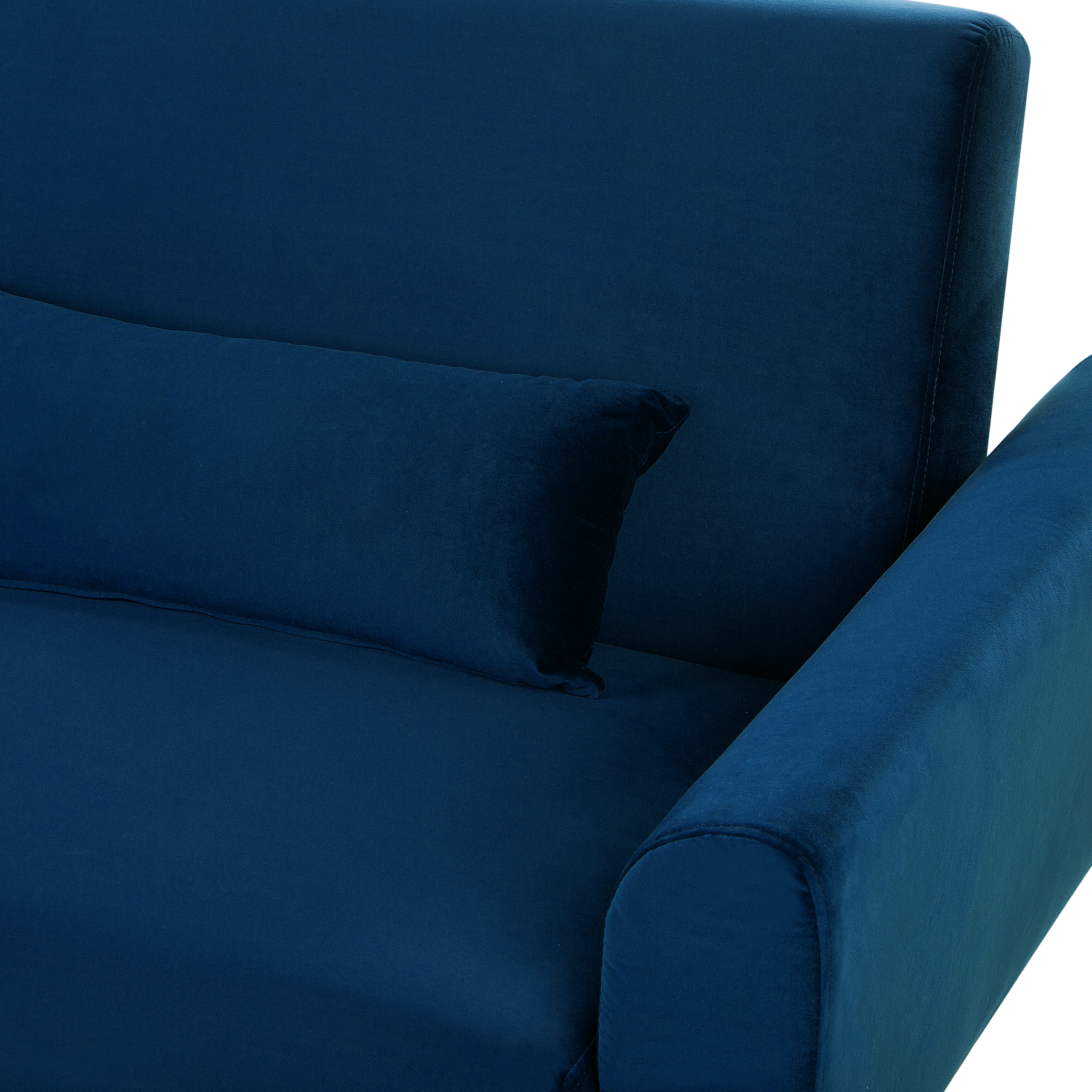 2-seater sofa with 3-seater EINA Velvet Navy Blue [8]