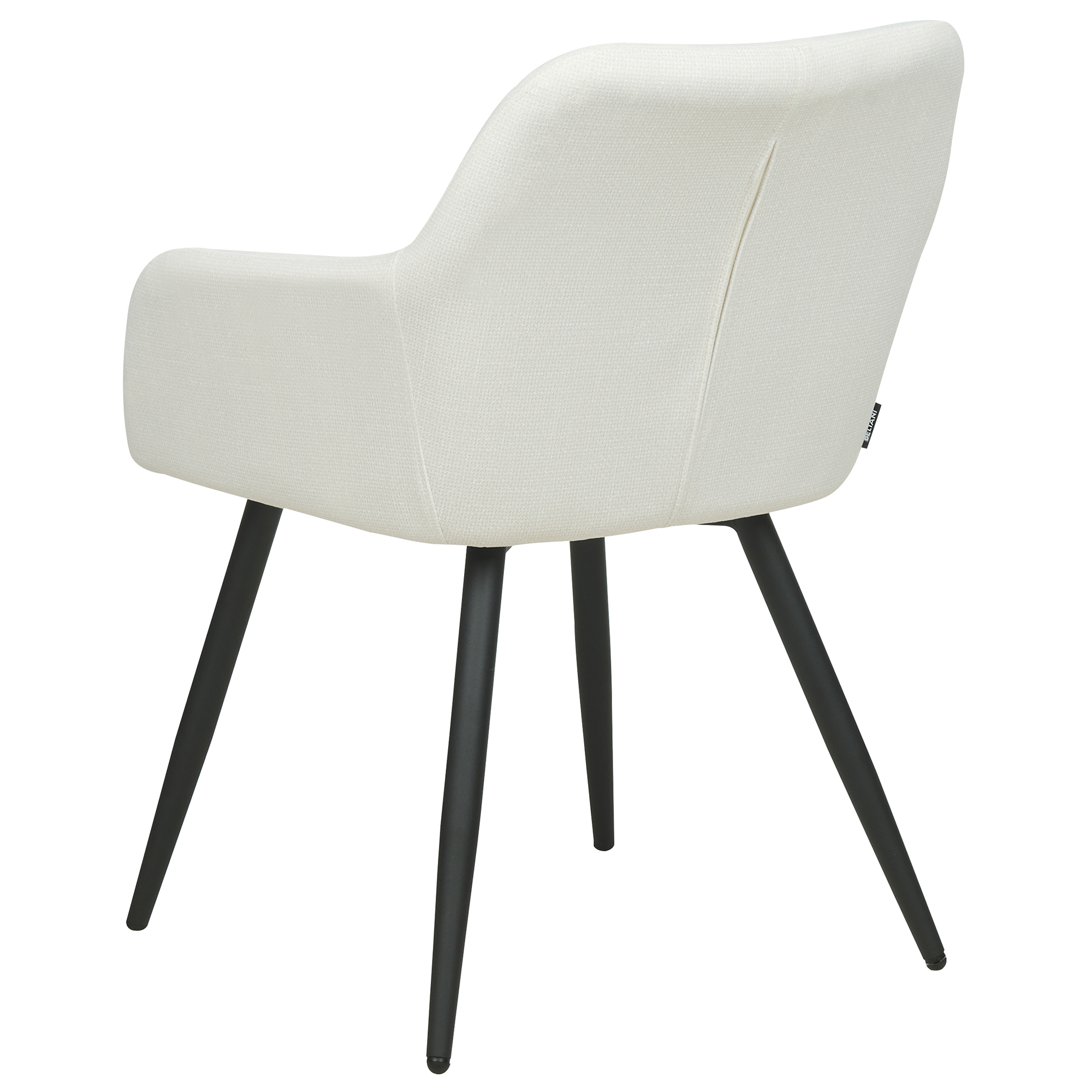 Set of 2 dining chairs CASMALIA Velvet Off-white [6]