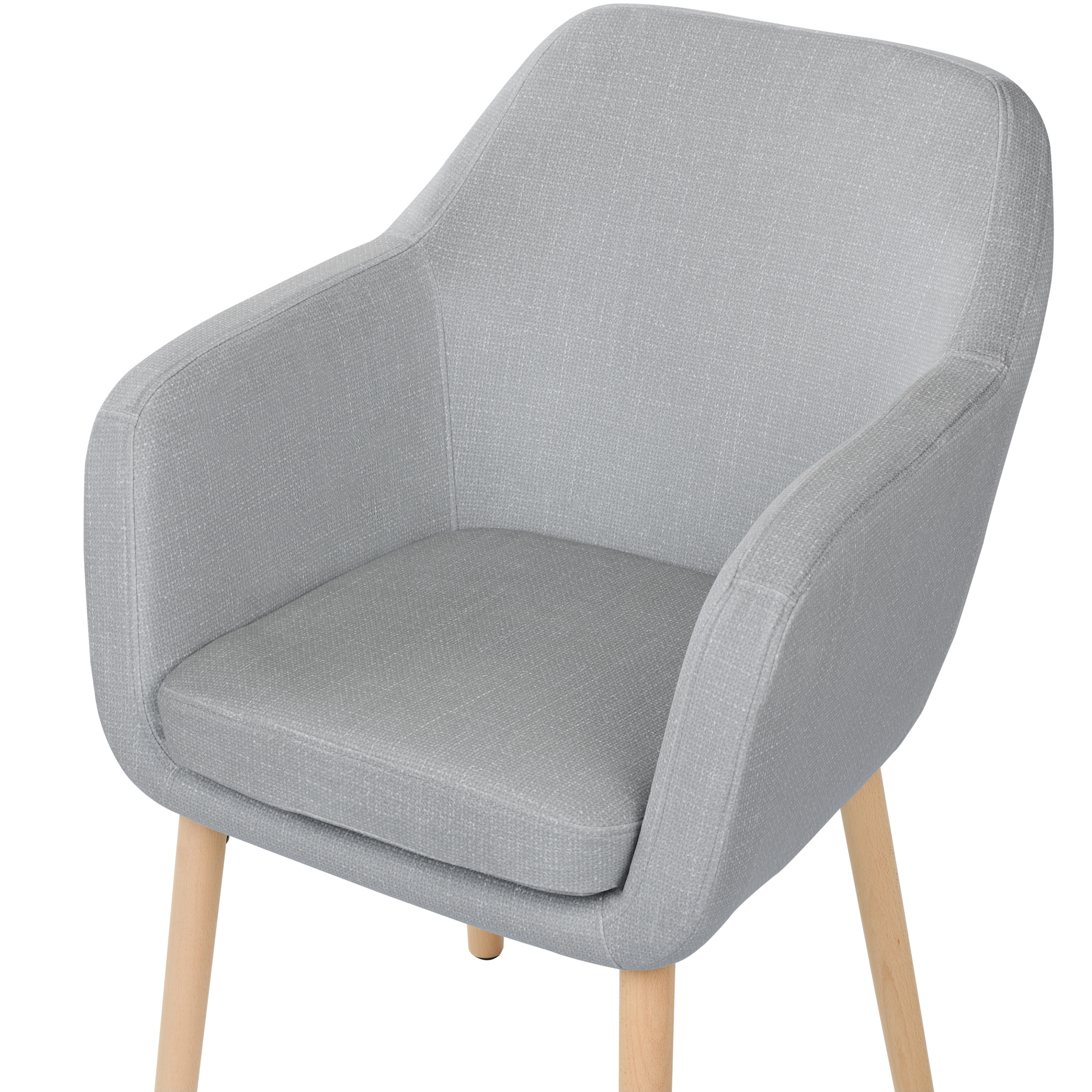 Dining chair YORKVILLE II Velvet Grey [6]