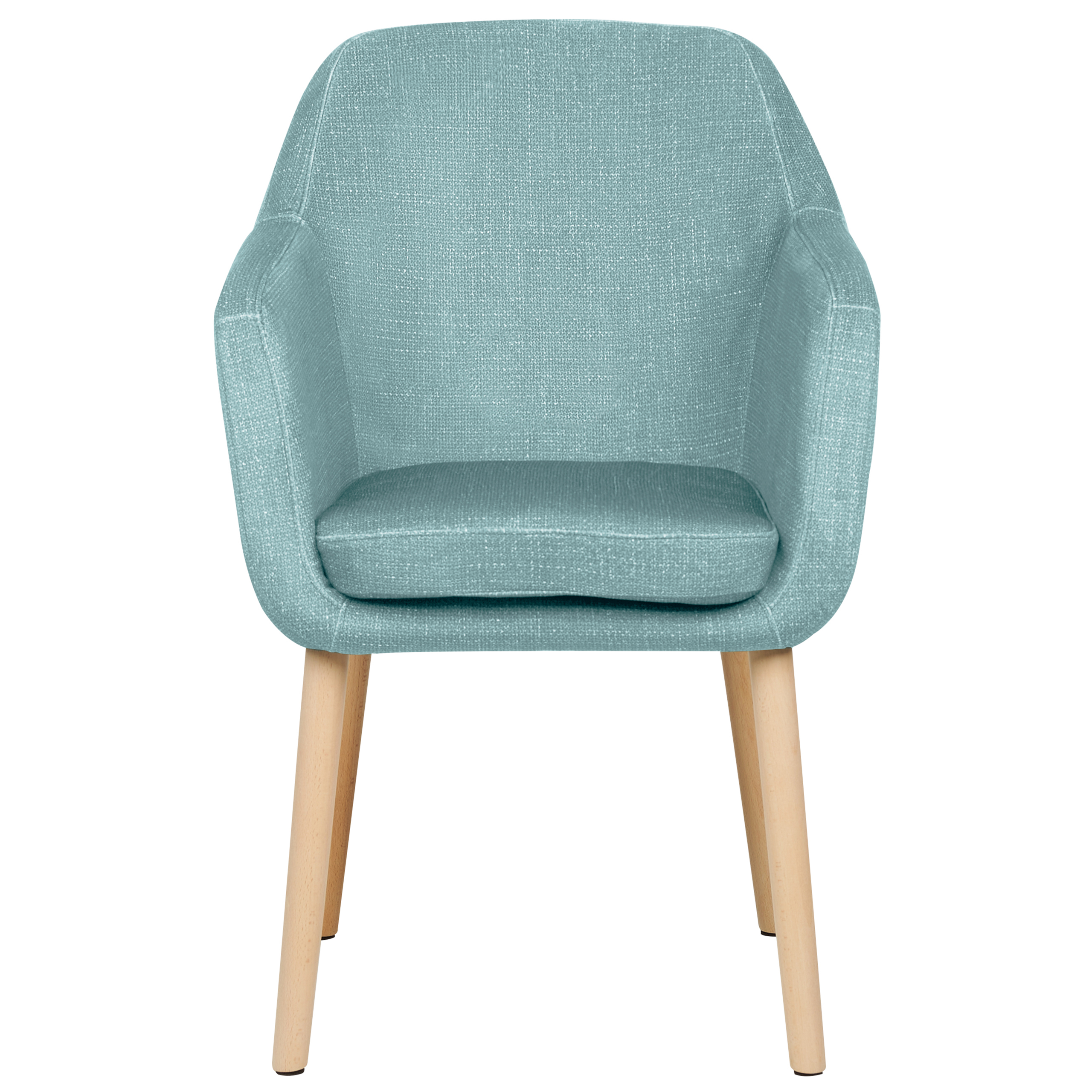 Dining chair YORKVILLE II Light blue velvet [4]
