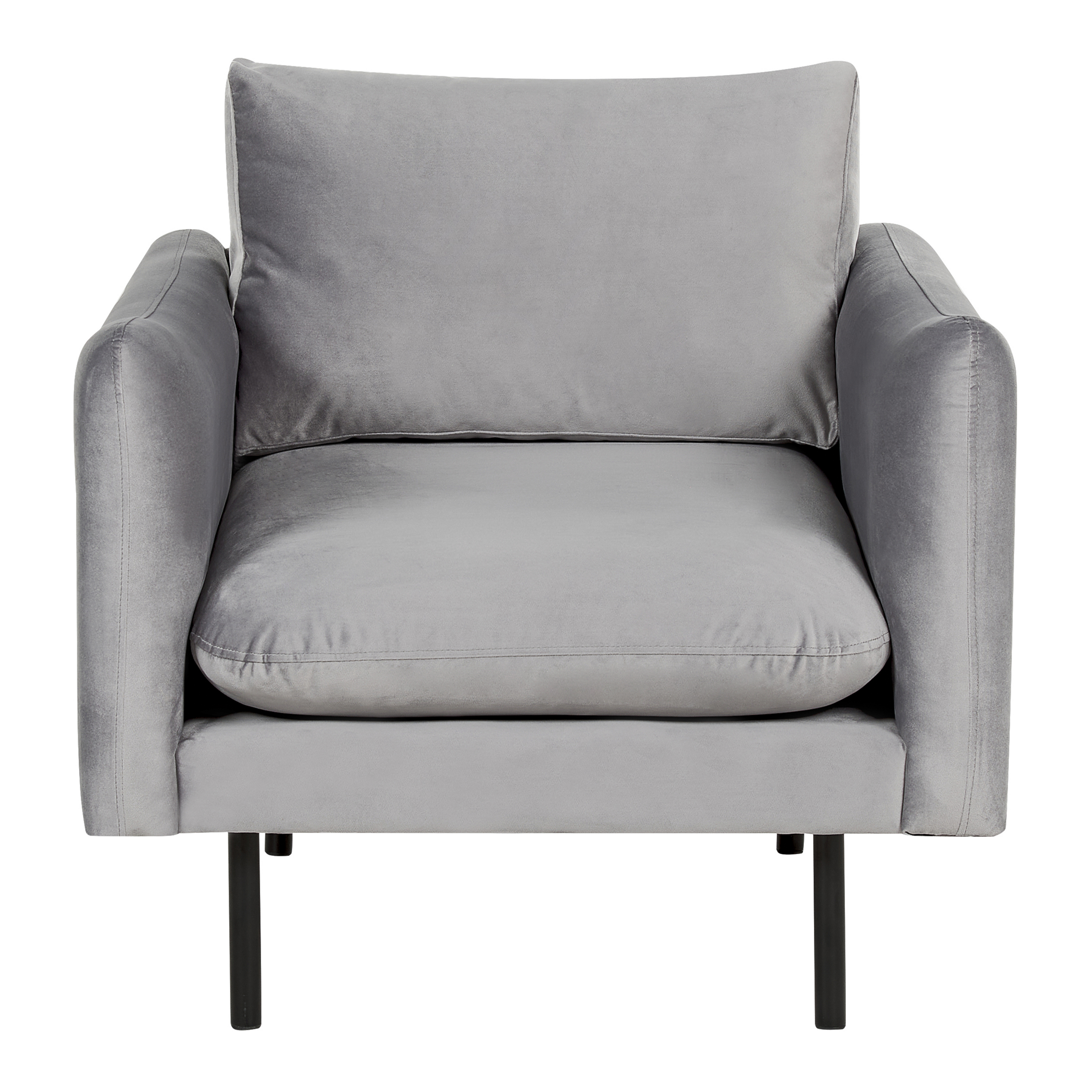 Fotoliu VINTERBRO Catifea Gri [4]