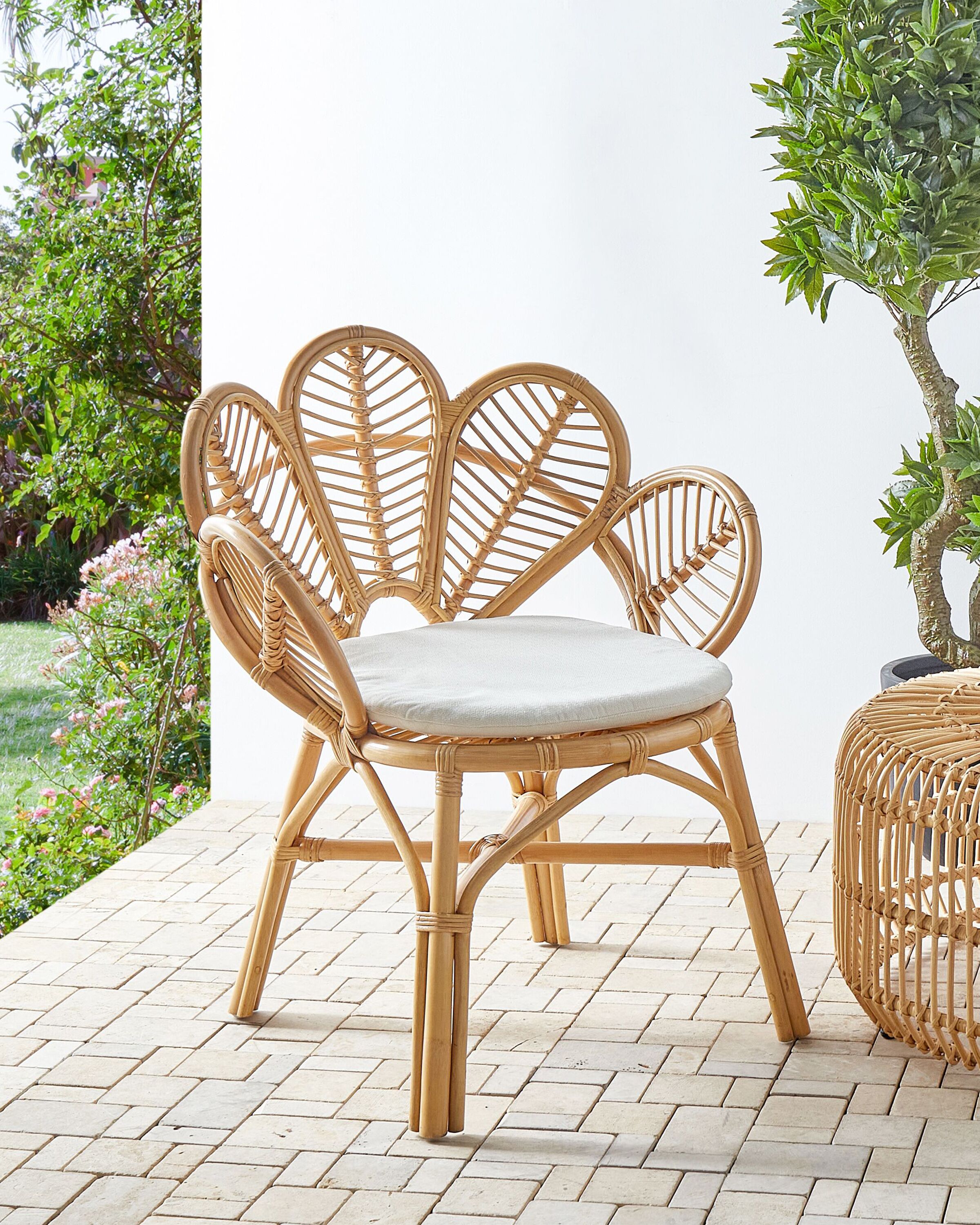 Fotoliu - FLORENTINE II peacock chair Natural rattan