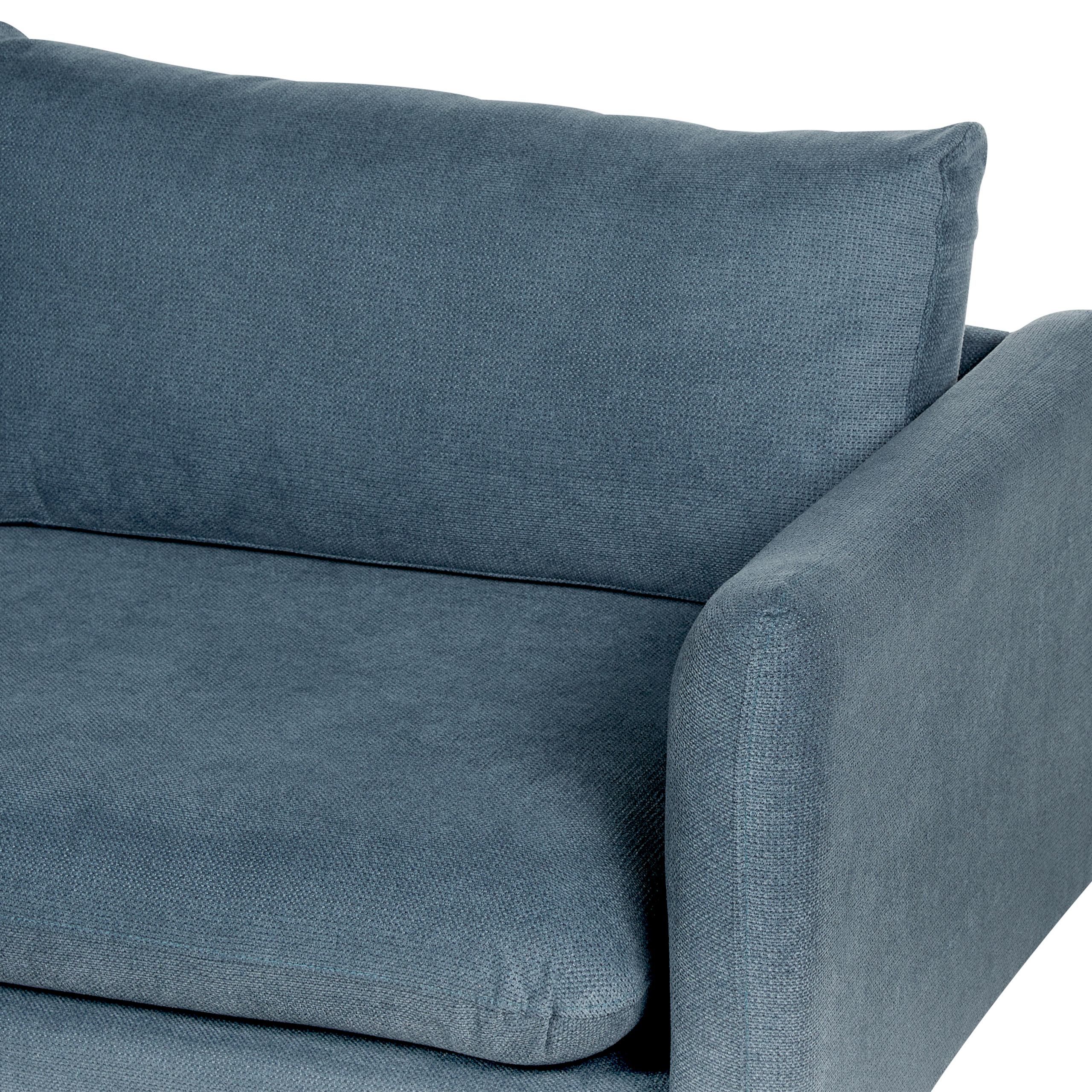 4-seater corner sofa VINTERBRO Chenille Blue Right [7]