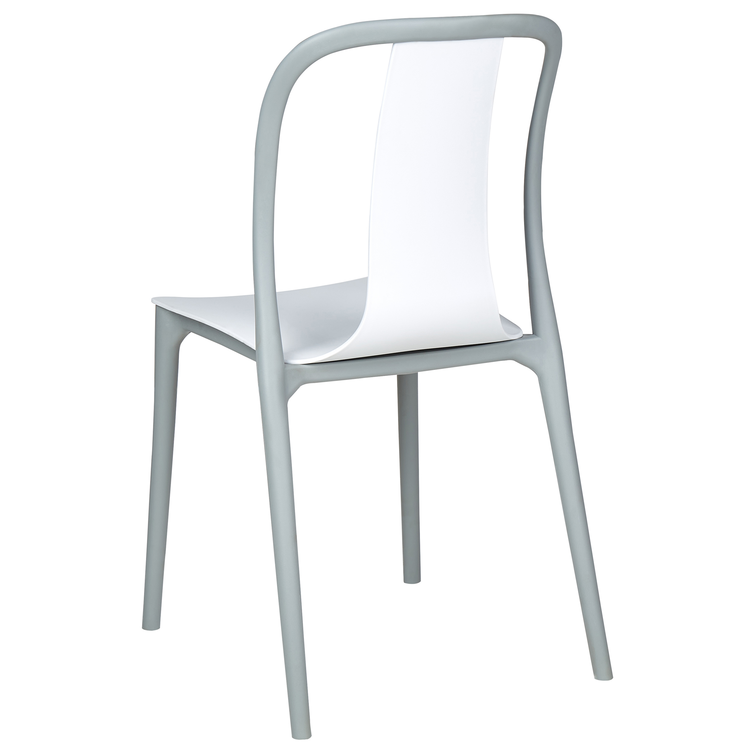 Set of 8 Garden Chairs SPEZIA White [6]