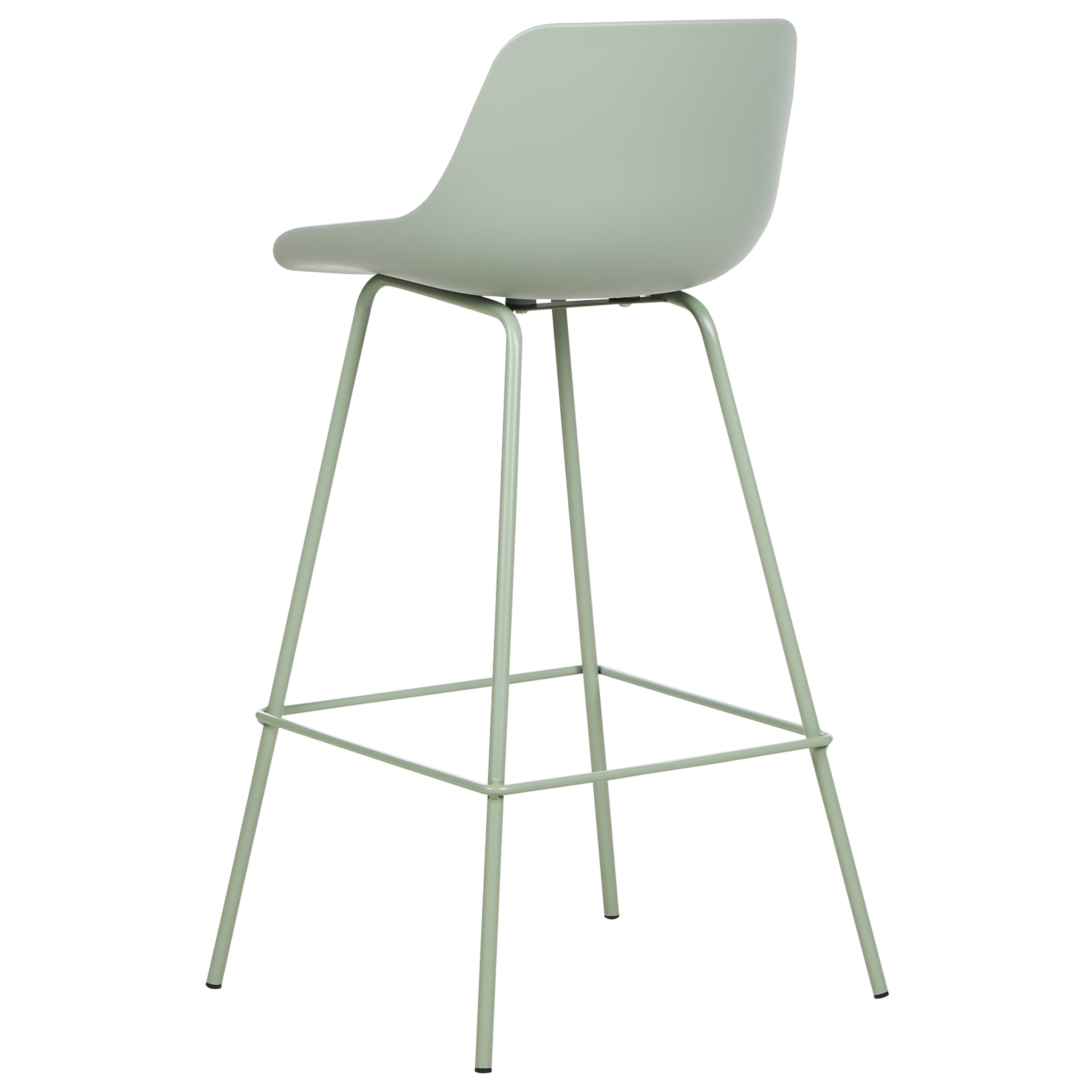 Set of 2 bar chairs EMMET Light Green [6]