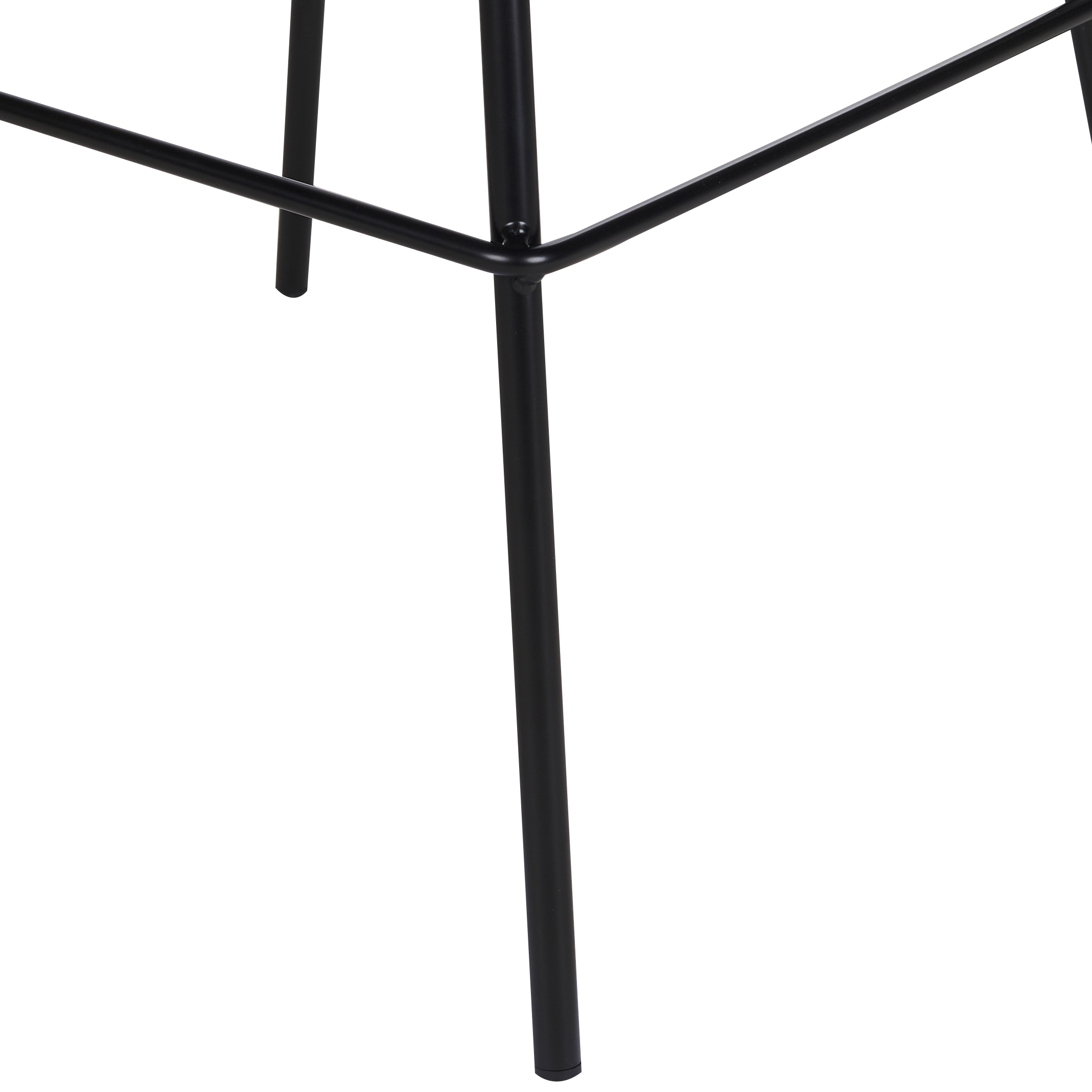 Set of 2 SIBLEY Bar Stools Black [8]