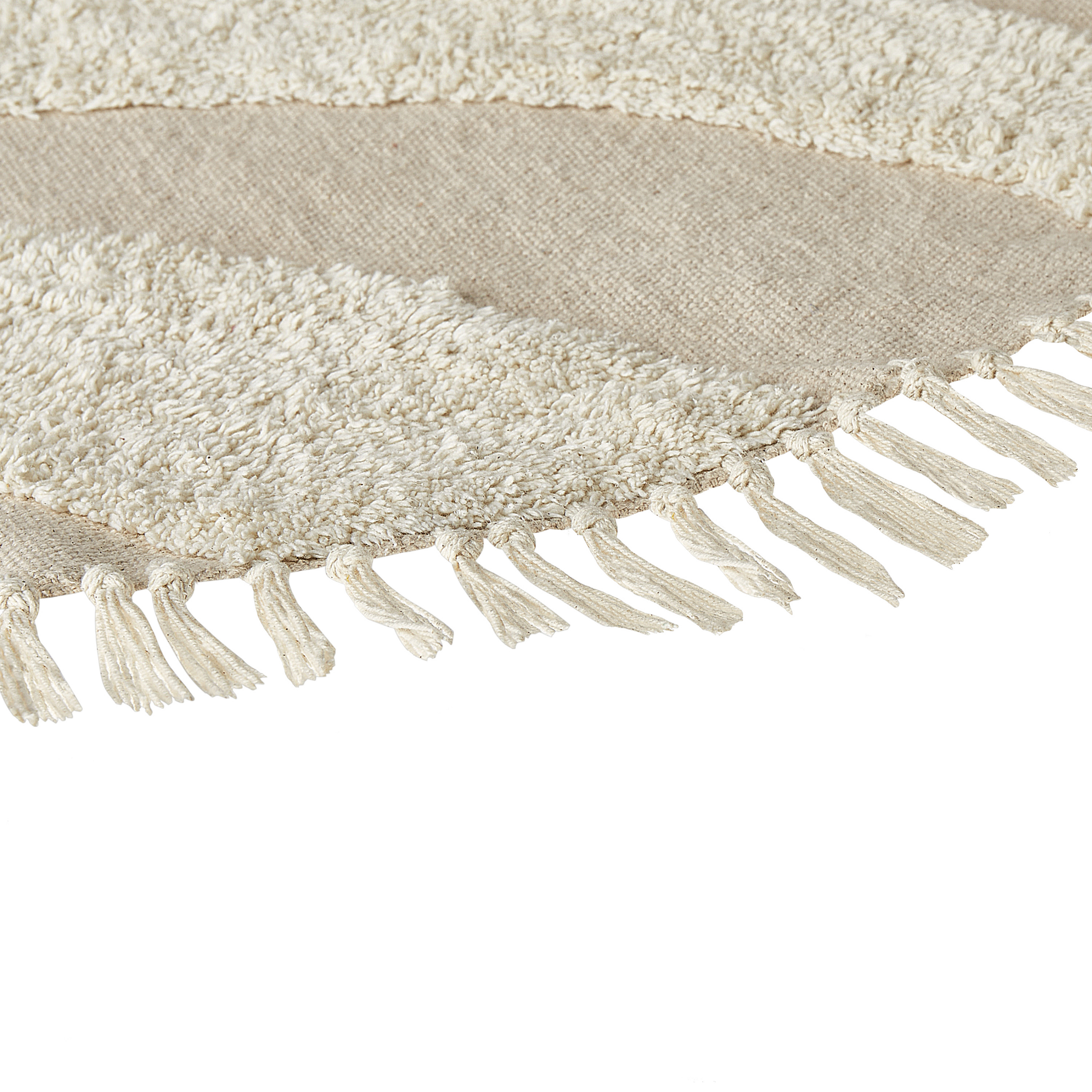 Covor ARTMAK Bej ø 140 cm Bumbac [4]