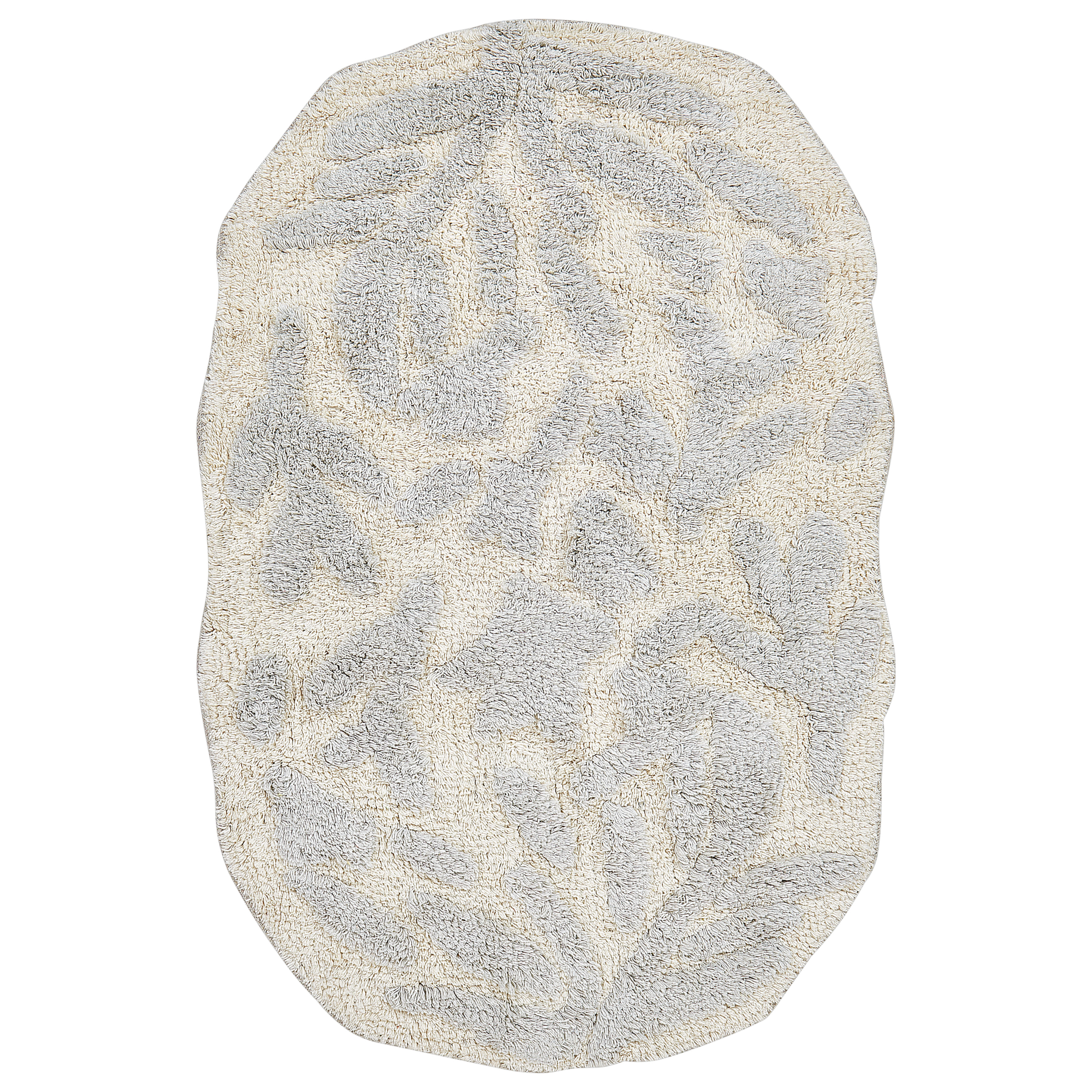 Covoraș de baie DERIK Gri deschis 60 x 90 cm Bumbac [2]