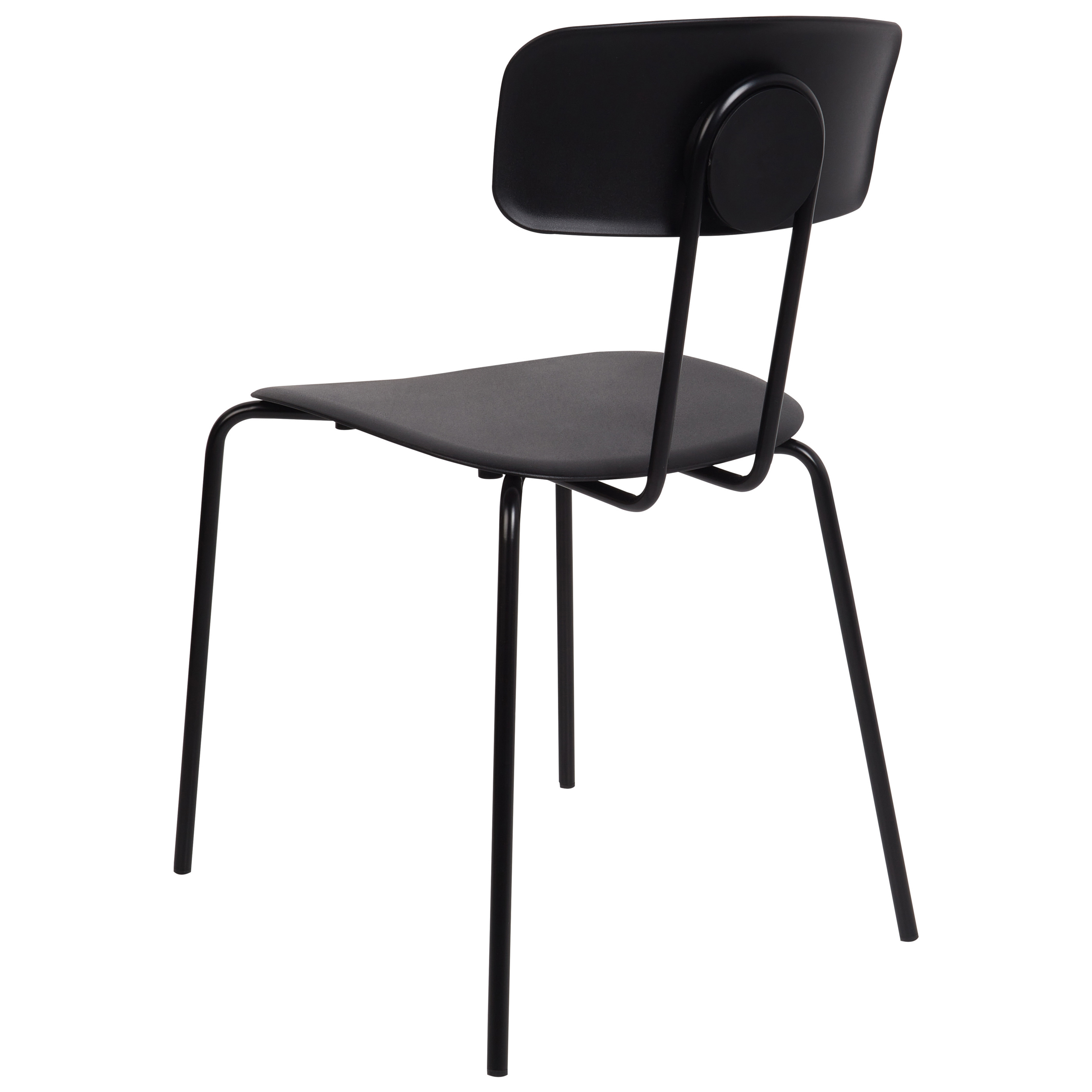 Set of 2 dining chairs SIBLEY Black [6]