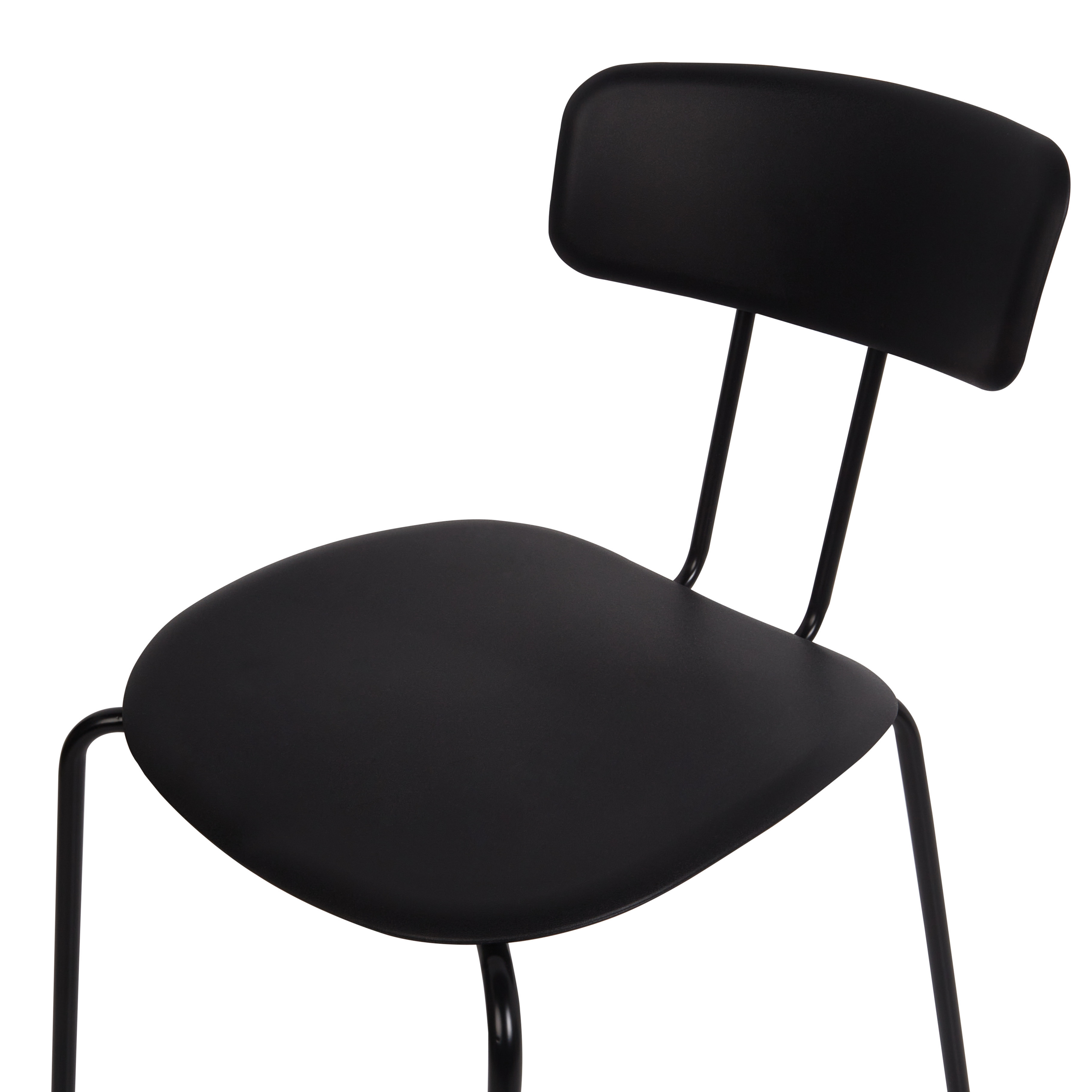 Set of 2 dining chairs SIBLEY Black [7]