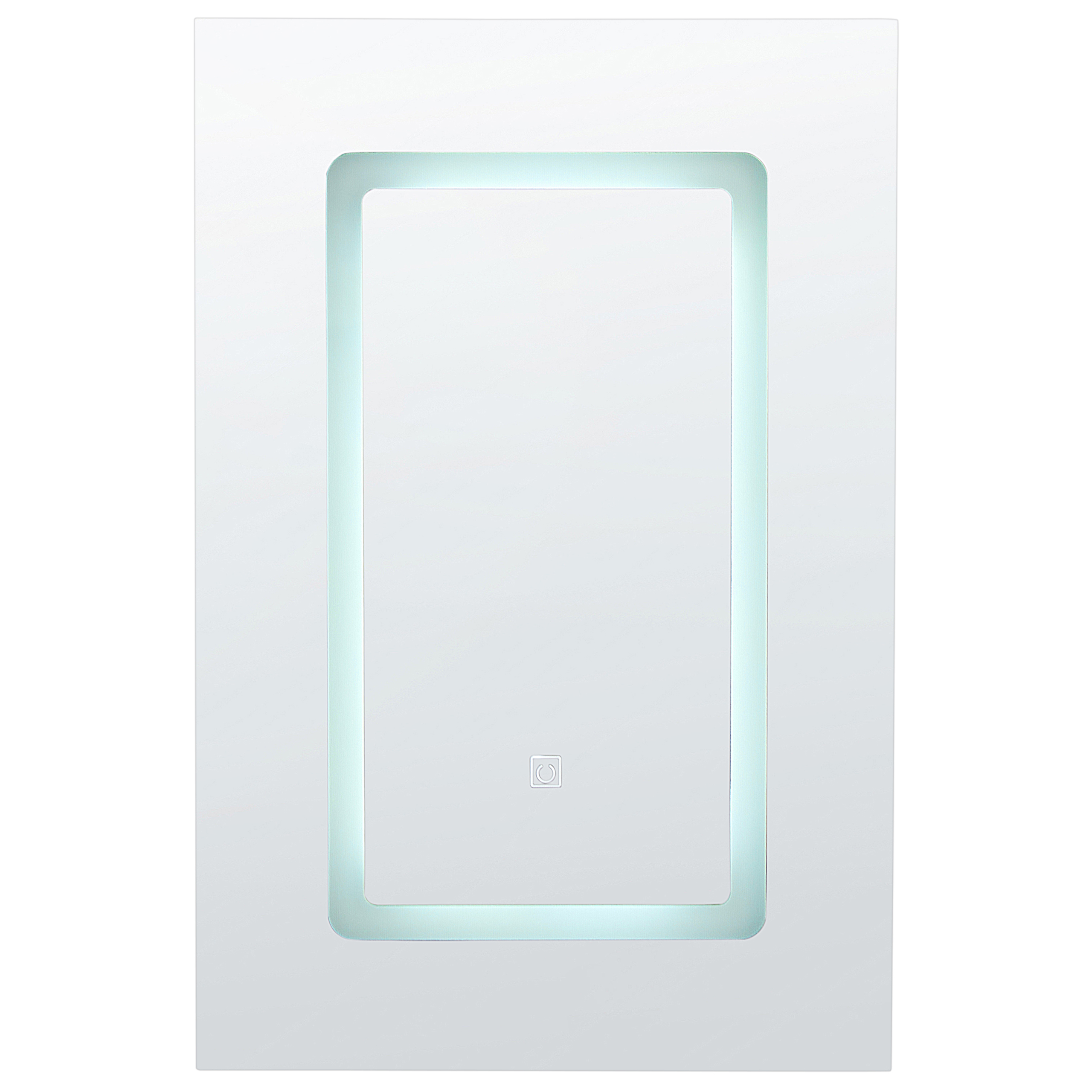 Dulap de baie suspendat cu oglindă LED CONDOR 40 cm 60 cm Negru [5]