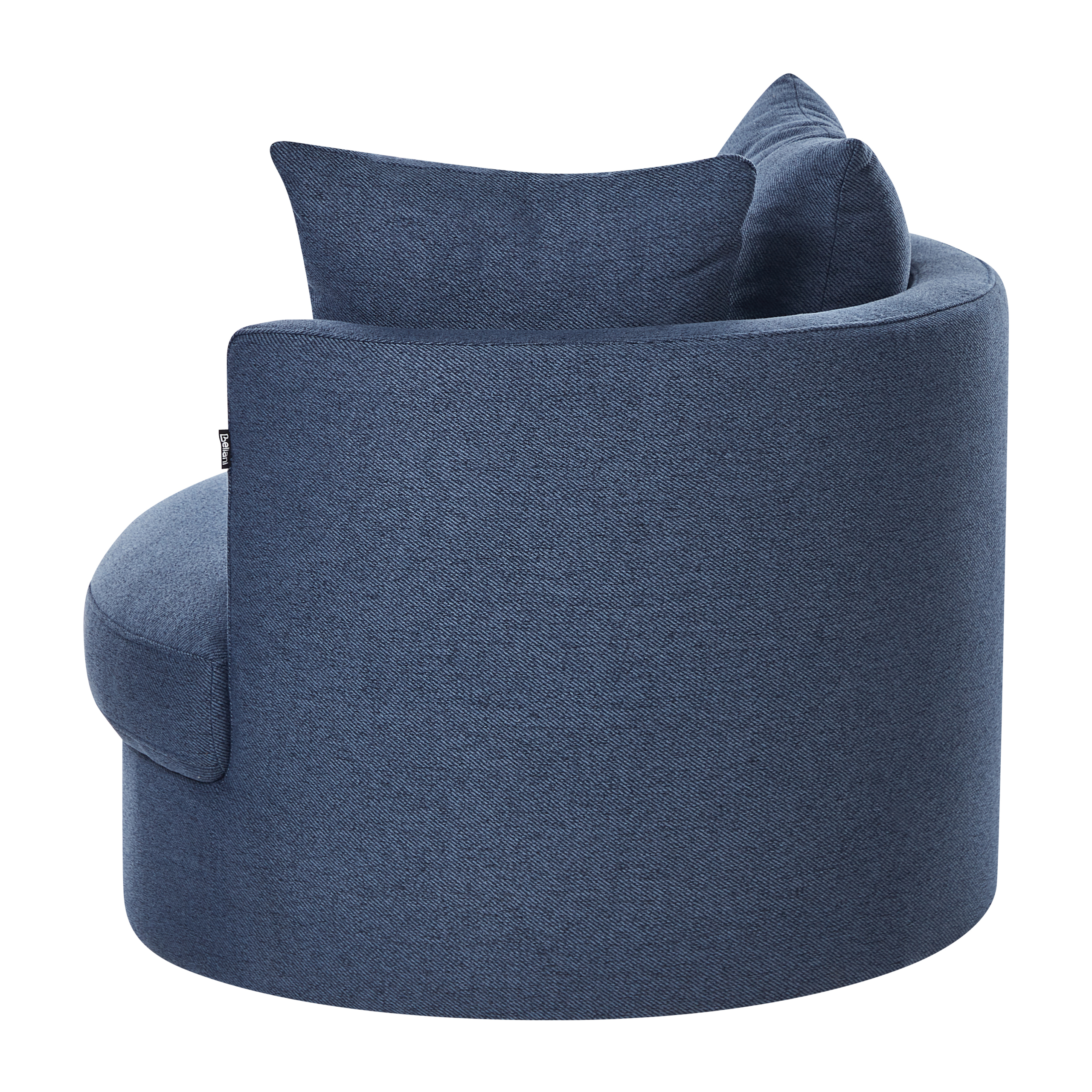 DALBY Swivel Armchair Dark Blue [5]