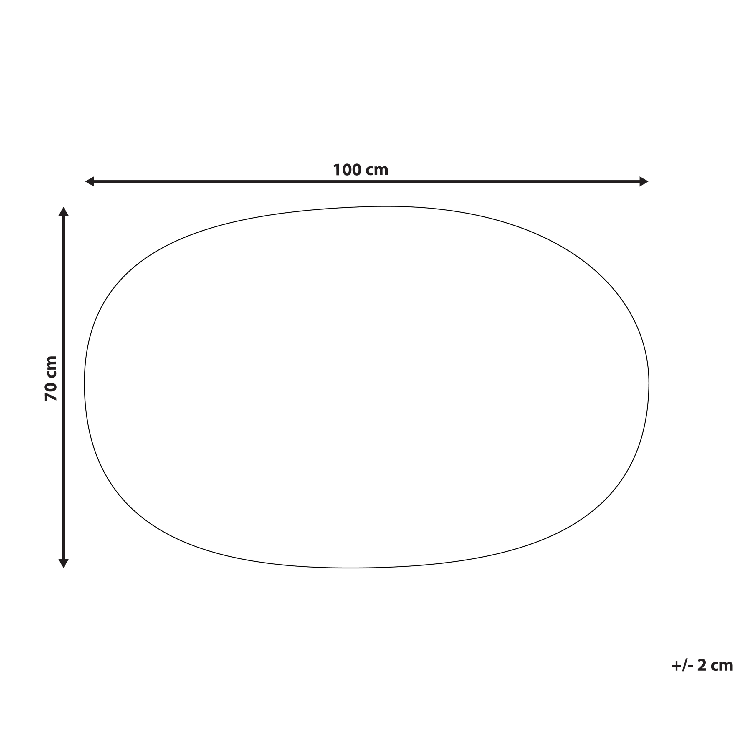 Covor pentru copii PEREWI Multicolor 70 x 100 cm Iută [3]