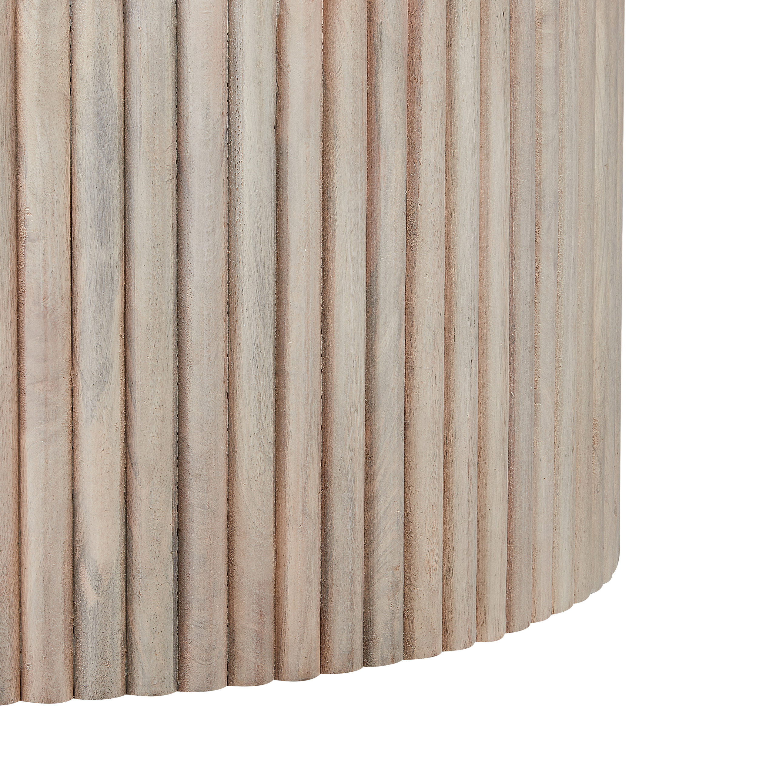 Coffee table KIRKWOOD Mango wood Light brown with storage [6]