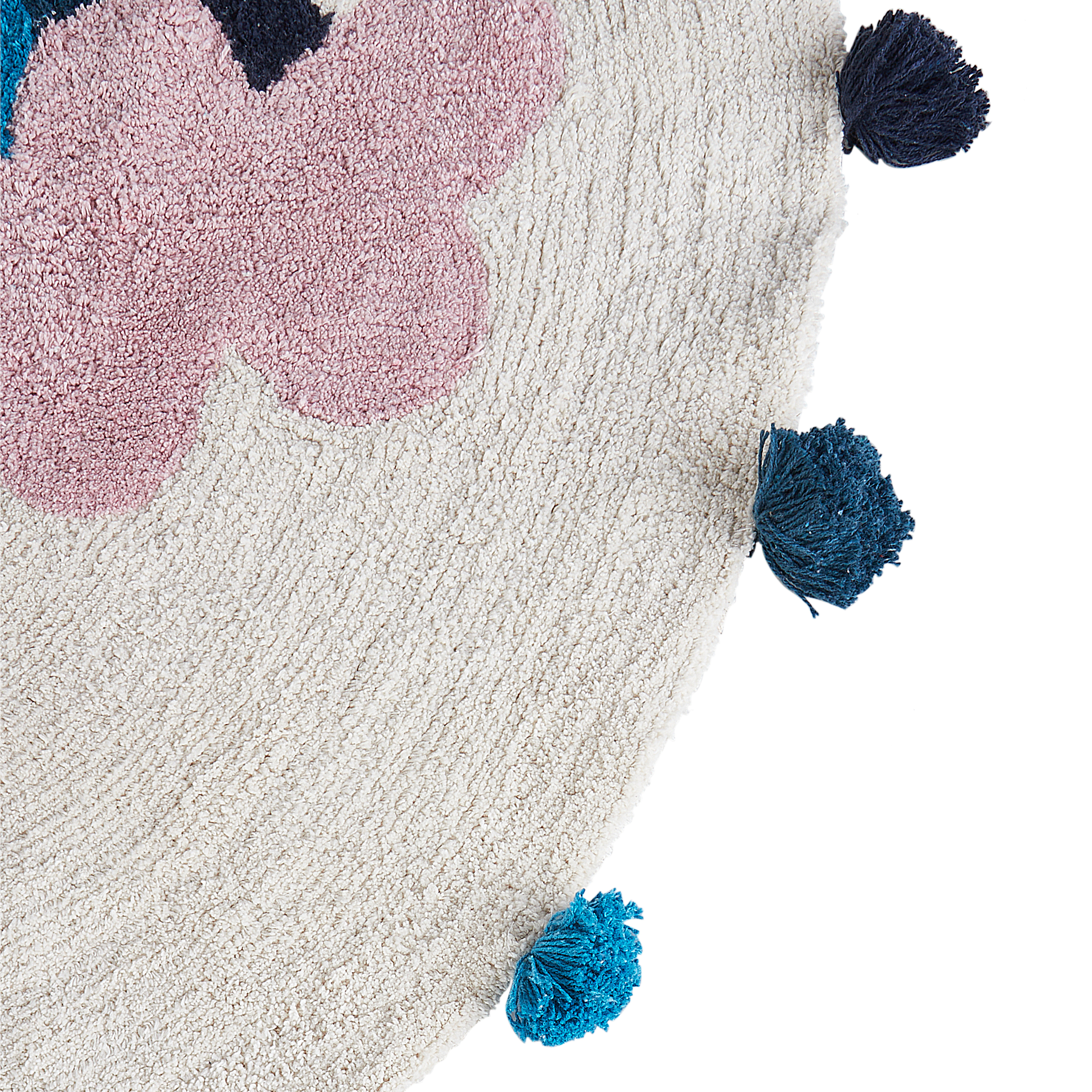 Covor pentru copii GORISA Multicolor ø 120 cm Bumbac [4]