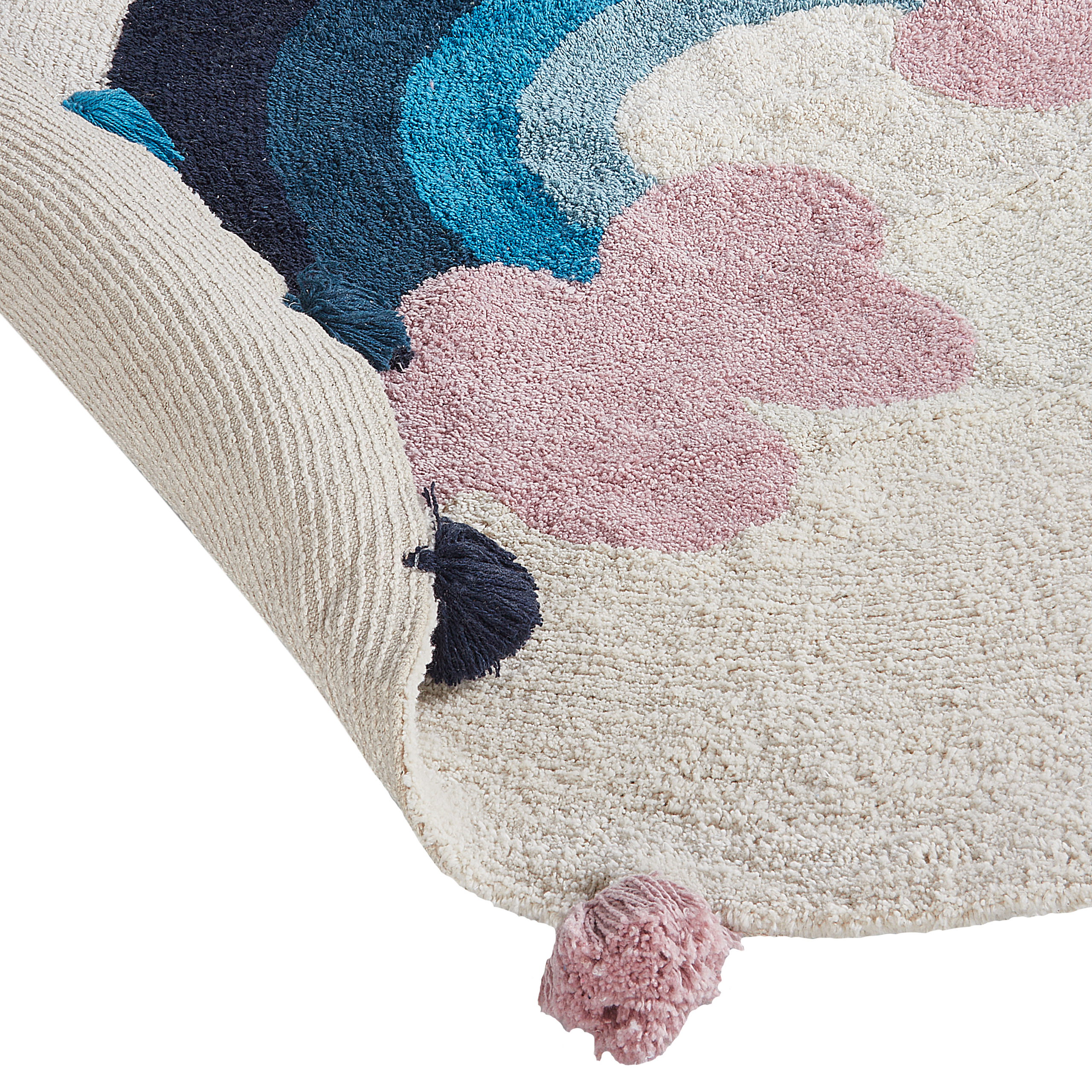 Covor pentru copii GORISA Multicolor ø 120 cm Bumbac [5]