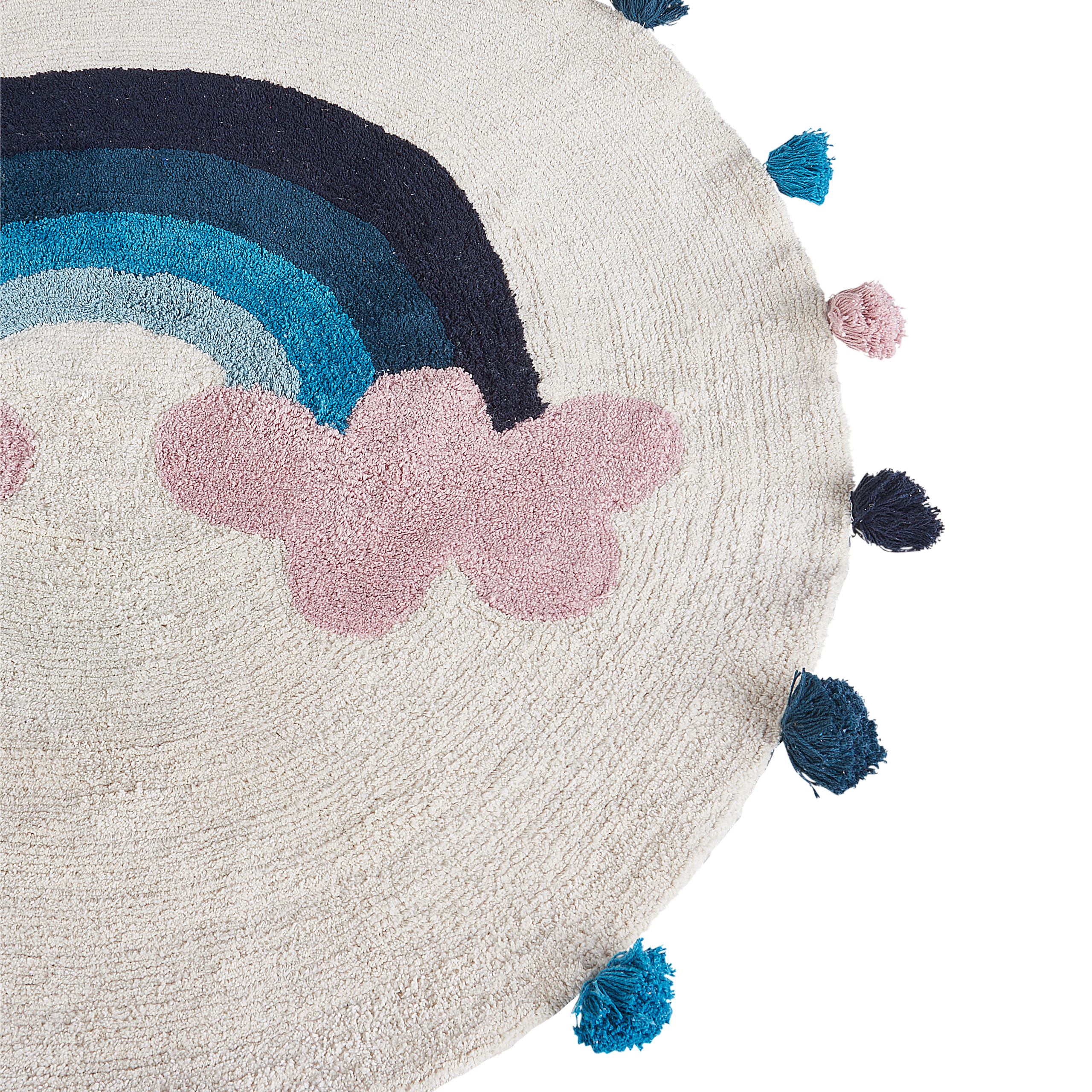 Covor pentru copii GORISA Multicolor ø 120 cm Bumbac [6]