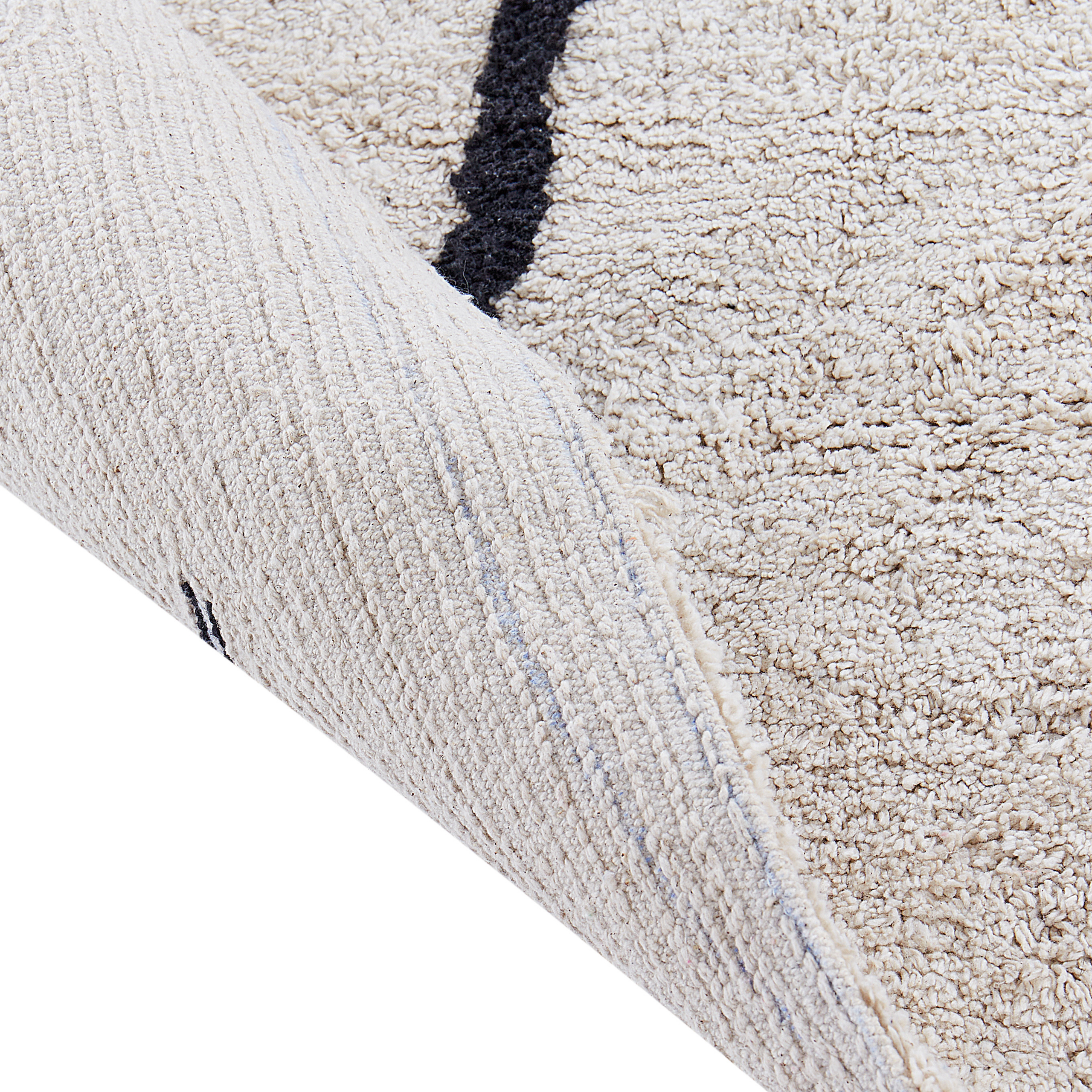 Covor pentru copii ZODI Bej deschis 70 x 100 cm Bumbac [5]