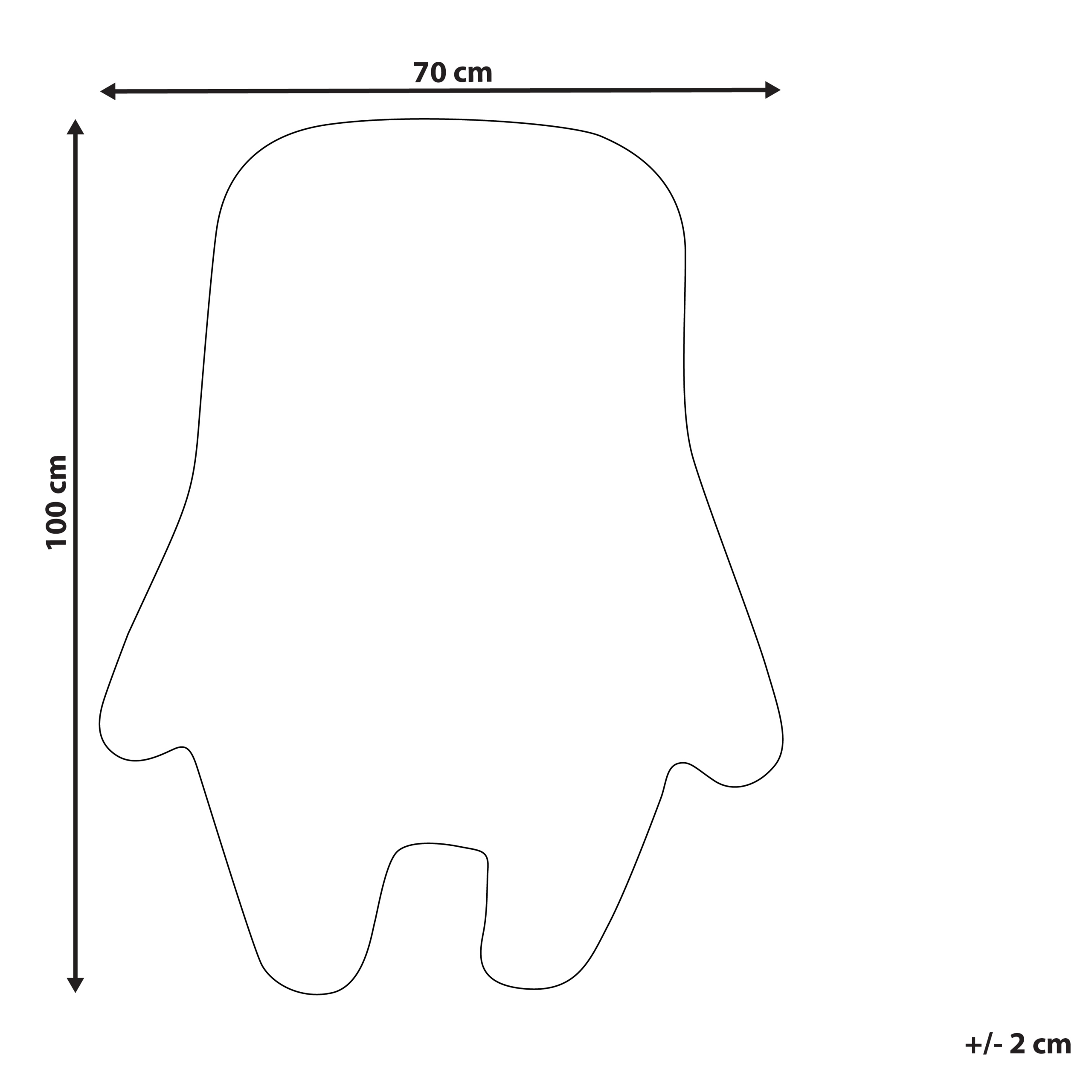 Covor pentru copii ZODI Bej deschis 70 x 100 cm Bumbac [3]