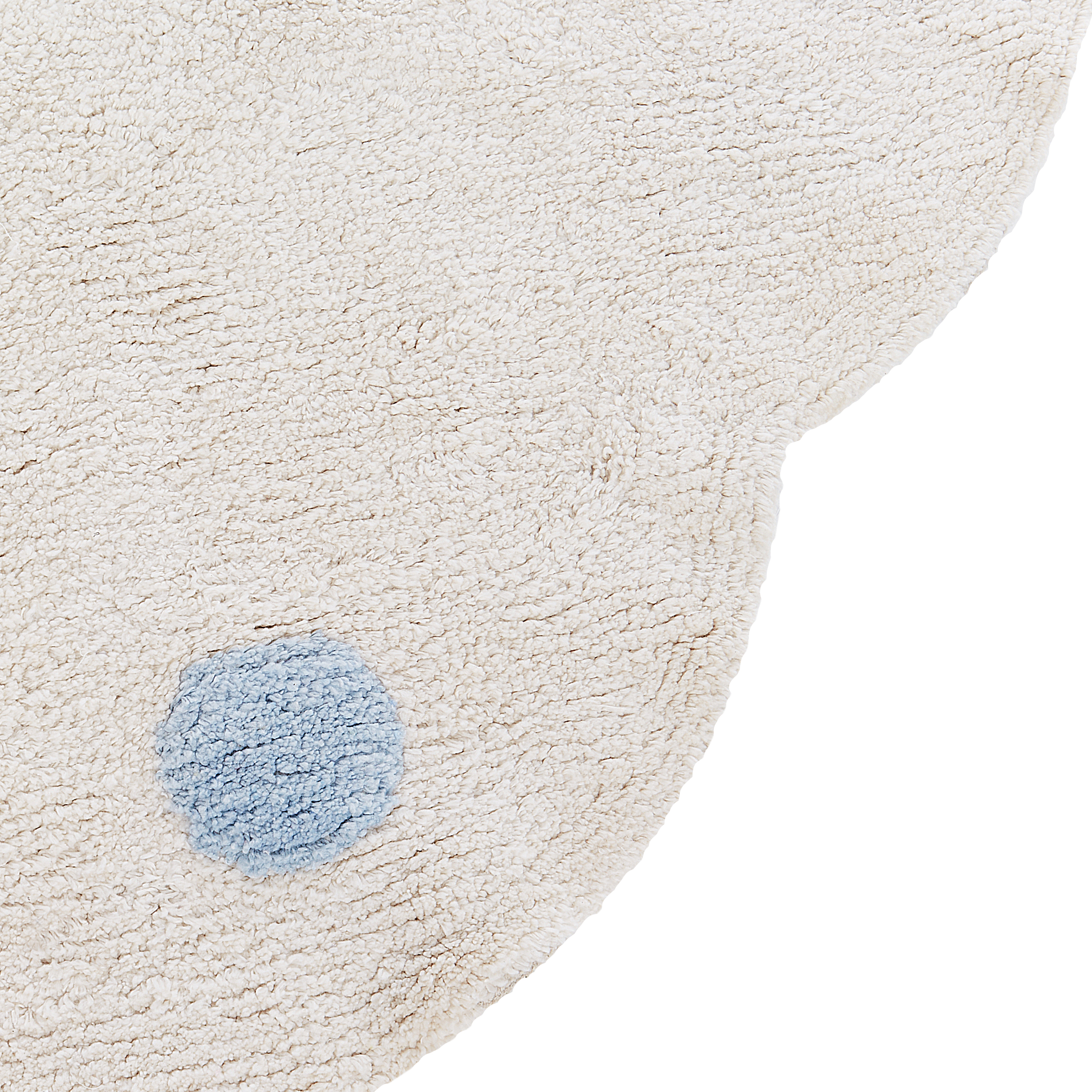 Covor pentru copii DUREVI Bej deschis ø 120 cm Bumbac [6]