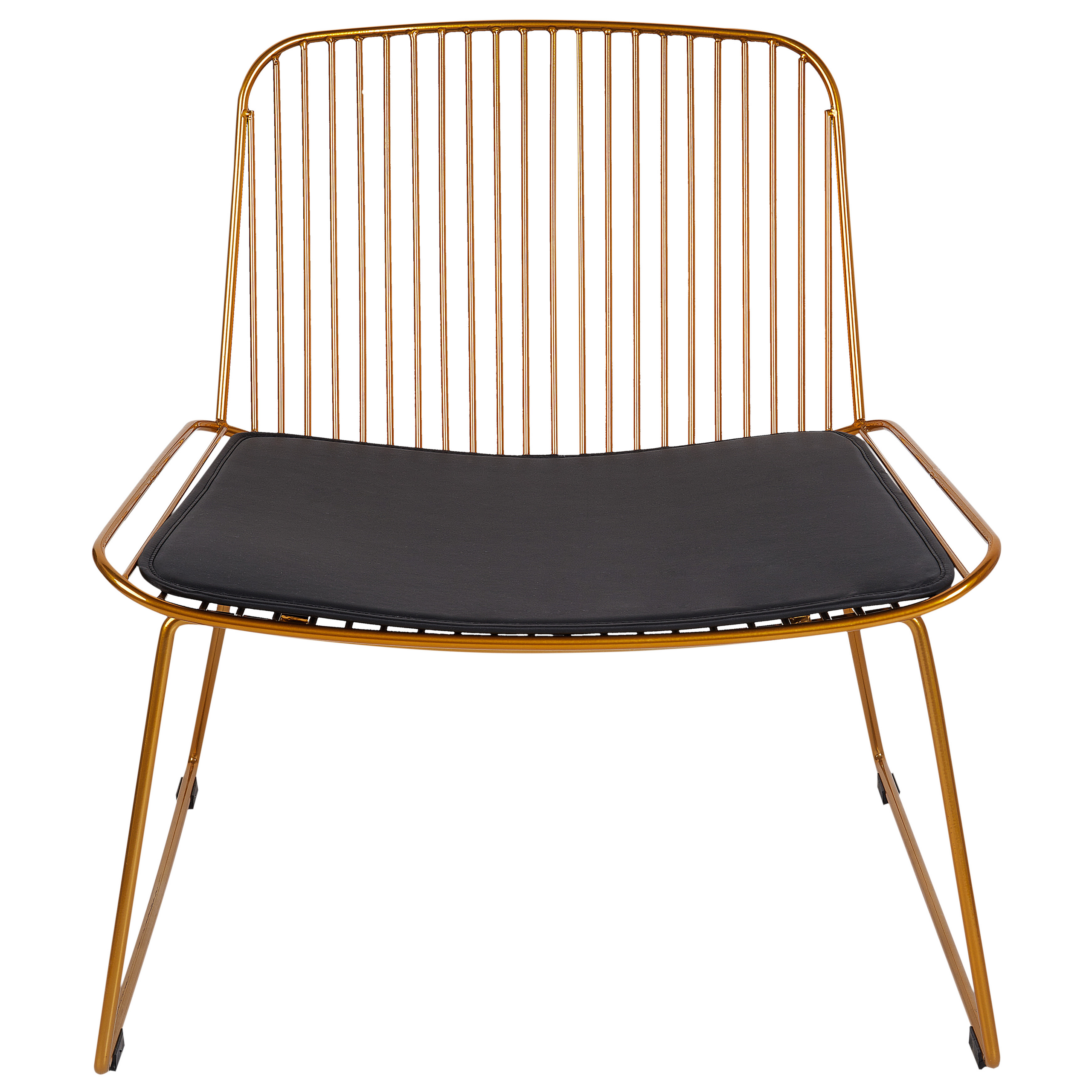 Scaun dining SNORUM Metal Auriu [4]