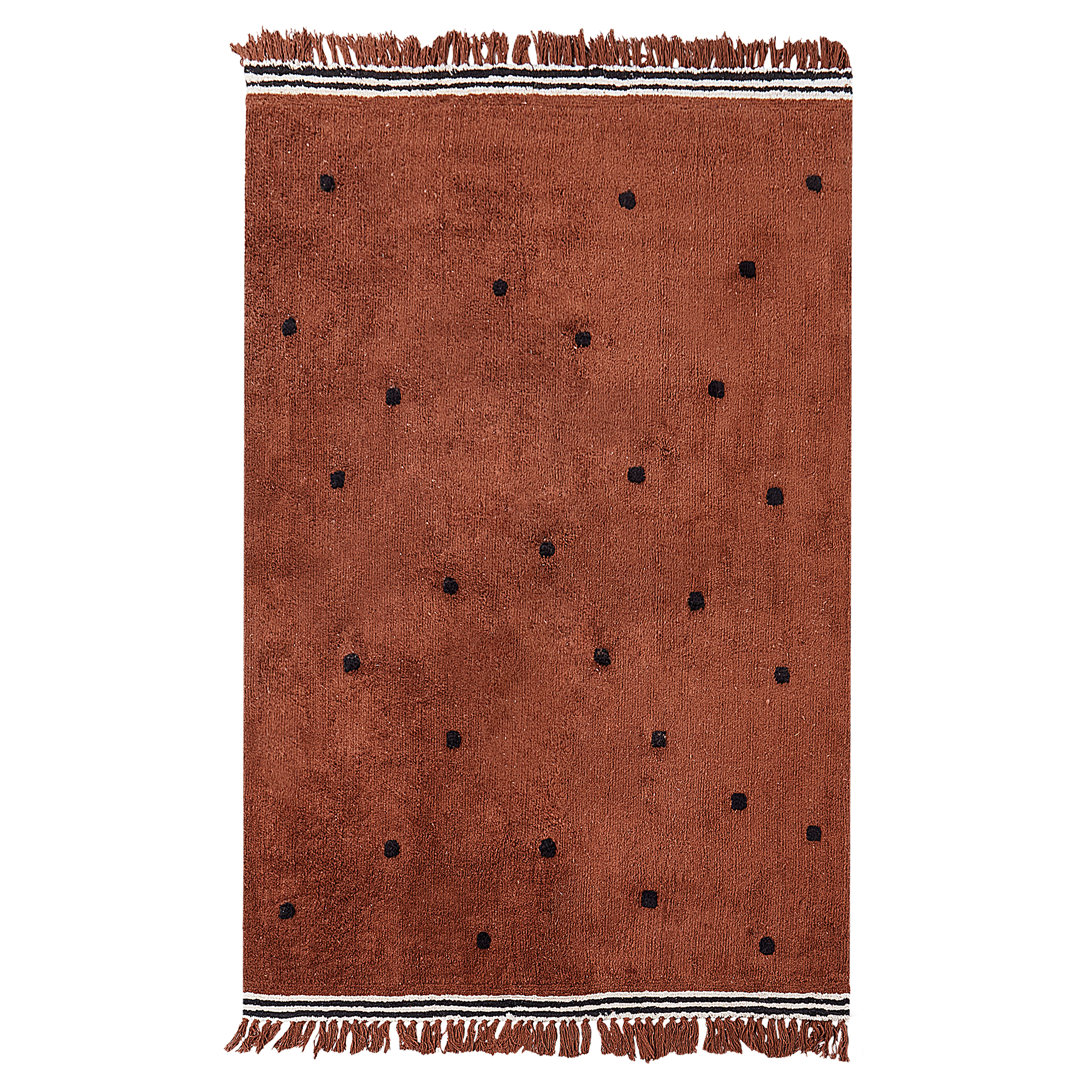 Children's carpet LAZA Brown 140 x 200 cm Cotton [2]