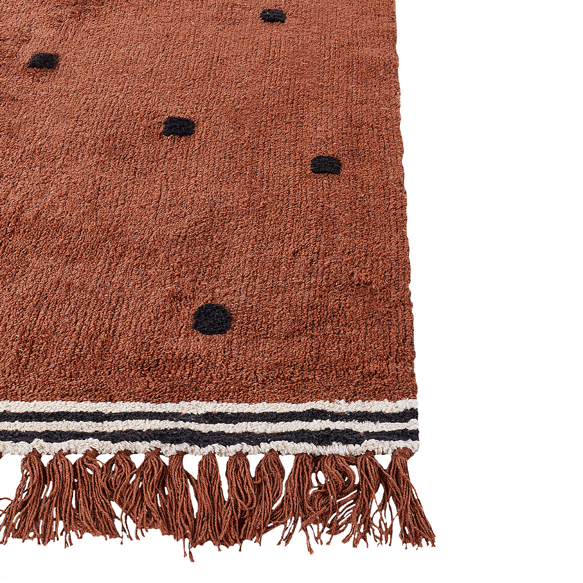 Children's carpet LAZA Brown 140 x 200 cm Cotton [4]